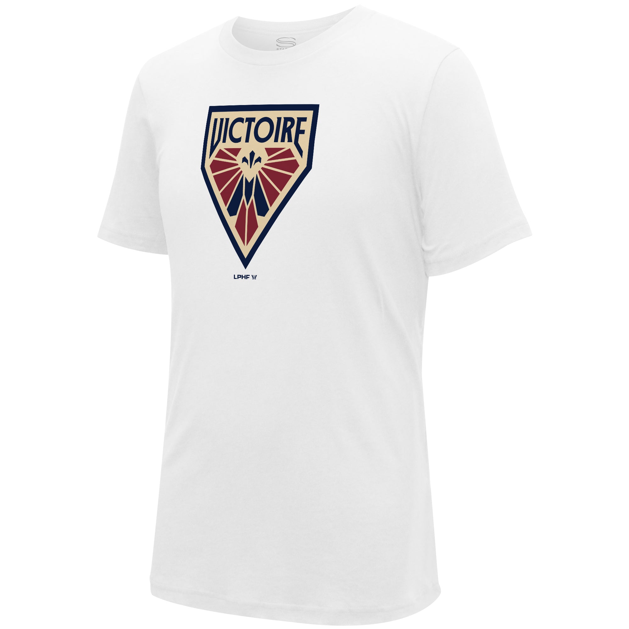 Montreal Victoire Unisex Stadium Essentials Small Logo T-Shirt - T-Shirt in White