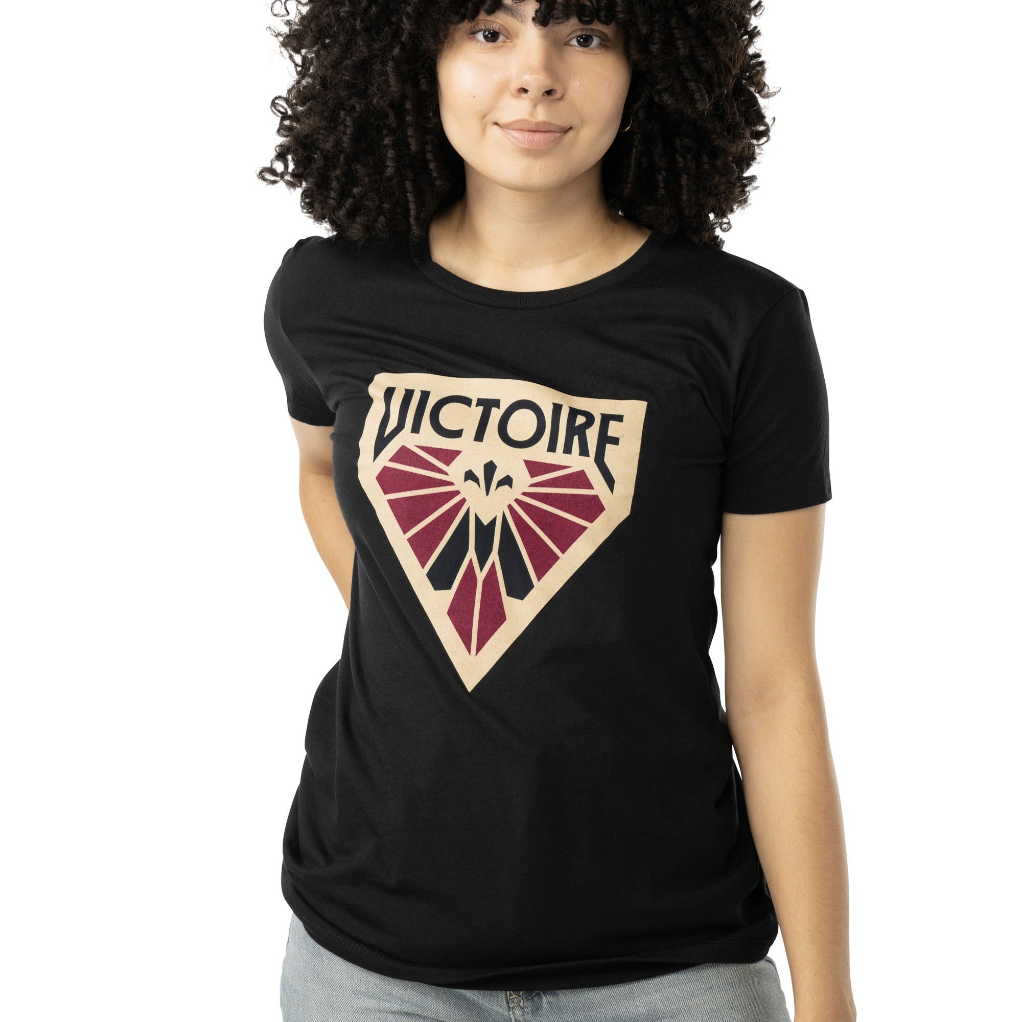 Montreal Victoire Women's Bauer Front Logo Back Name T-Shirt - T-Shirt in Black