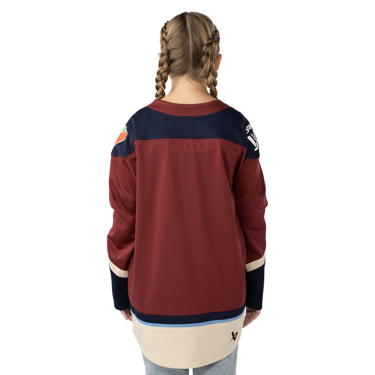 Montreal Victoire Youth Bauer Replica Home Jersey - Jersey in Maroon