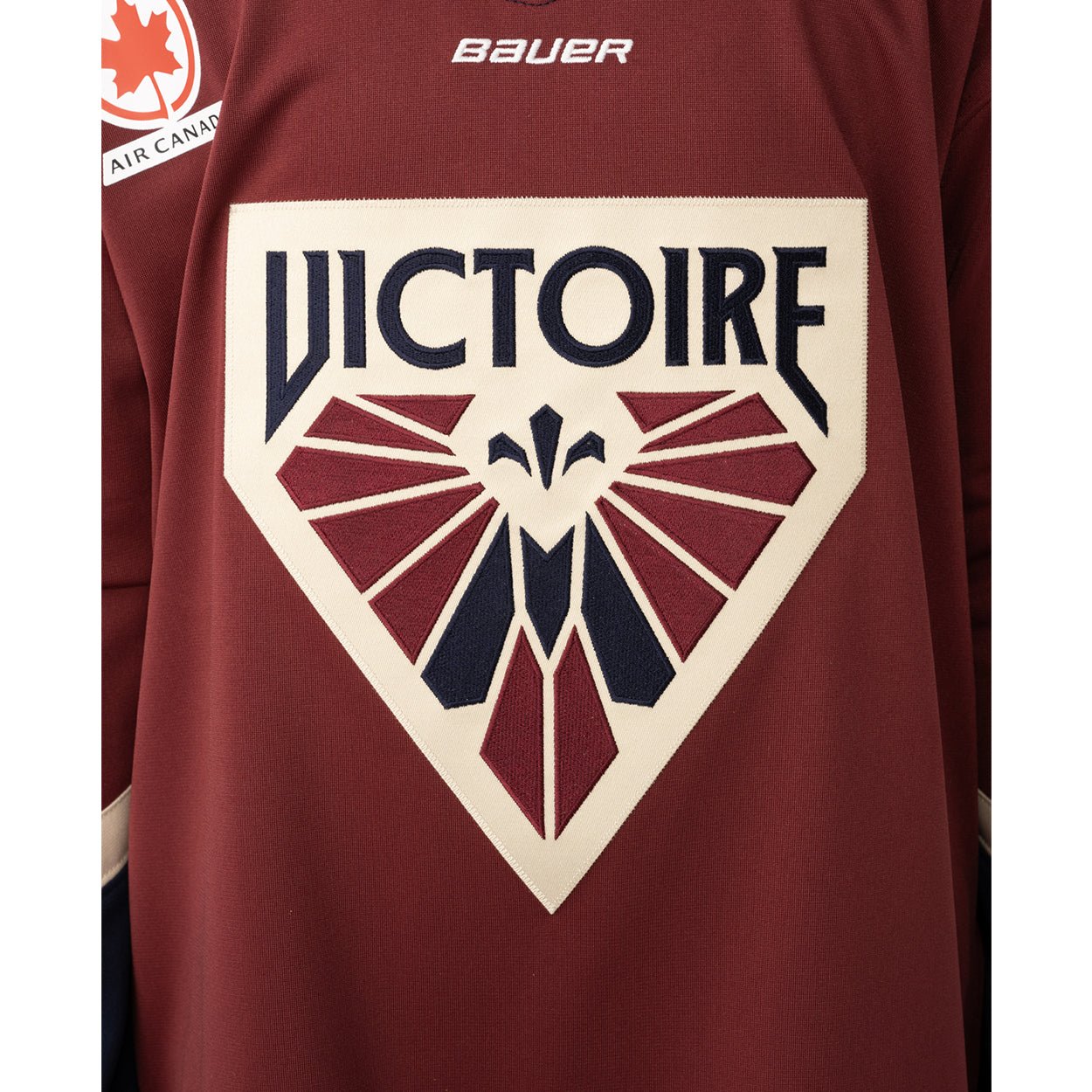 Montreal Victoire Youth Bauer Replica Home Jersey - Jersey in Maroon