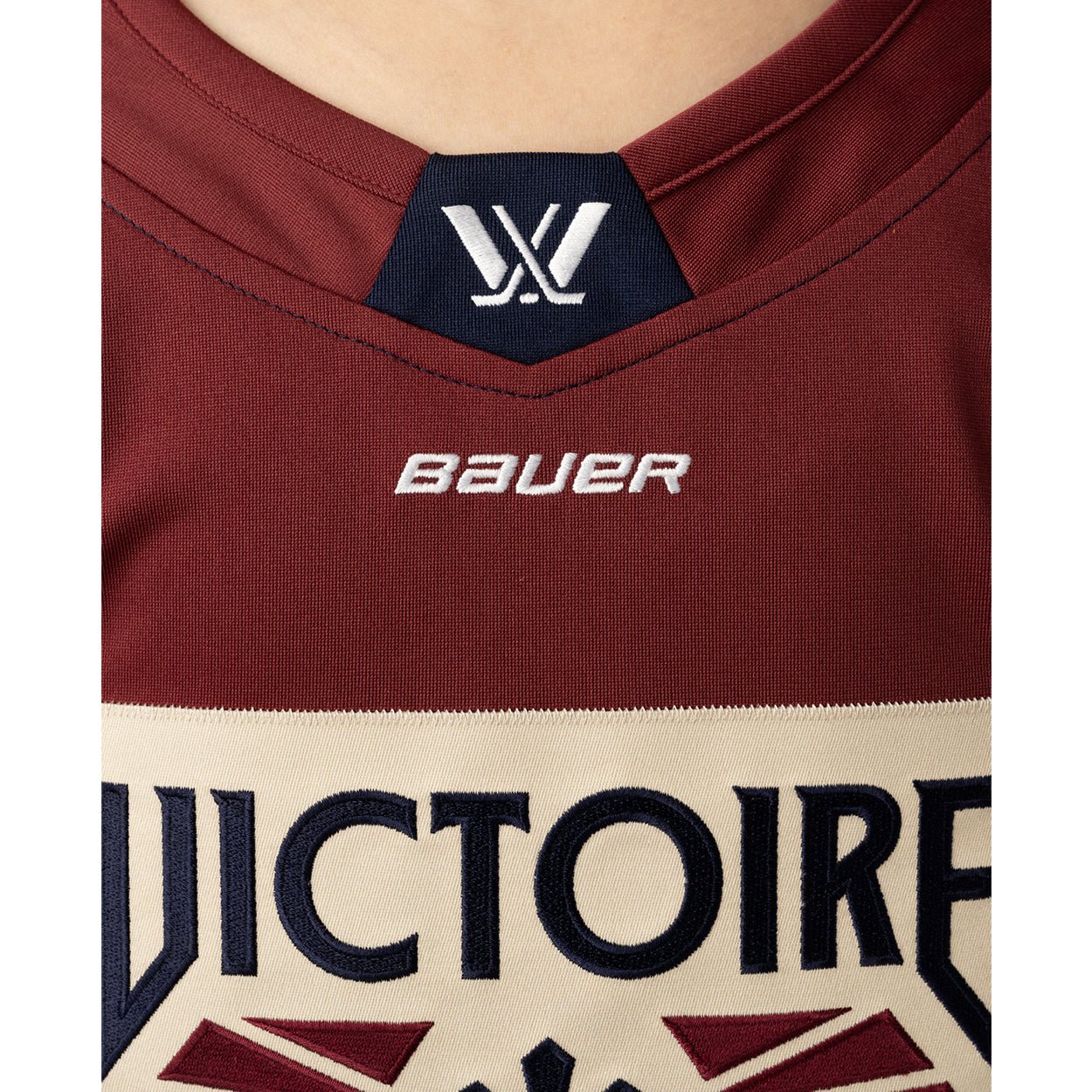 Montreal Victoire Youth Bauer Replica Home Jersey - Jersey in Maroon