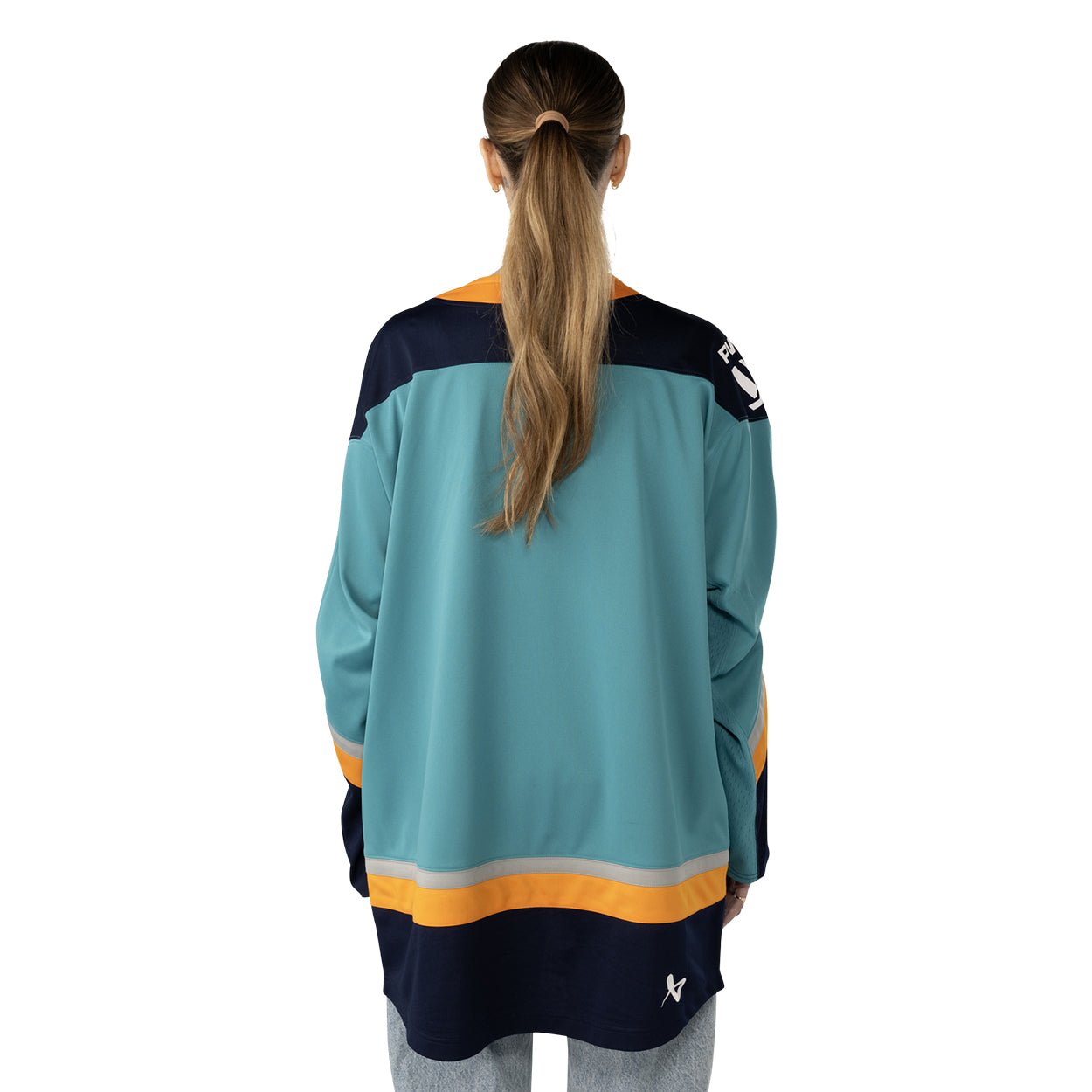 New York Sirens Adult Bauer Replica Home Jersey - Jersey in Teal