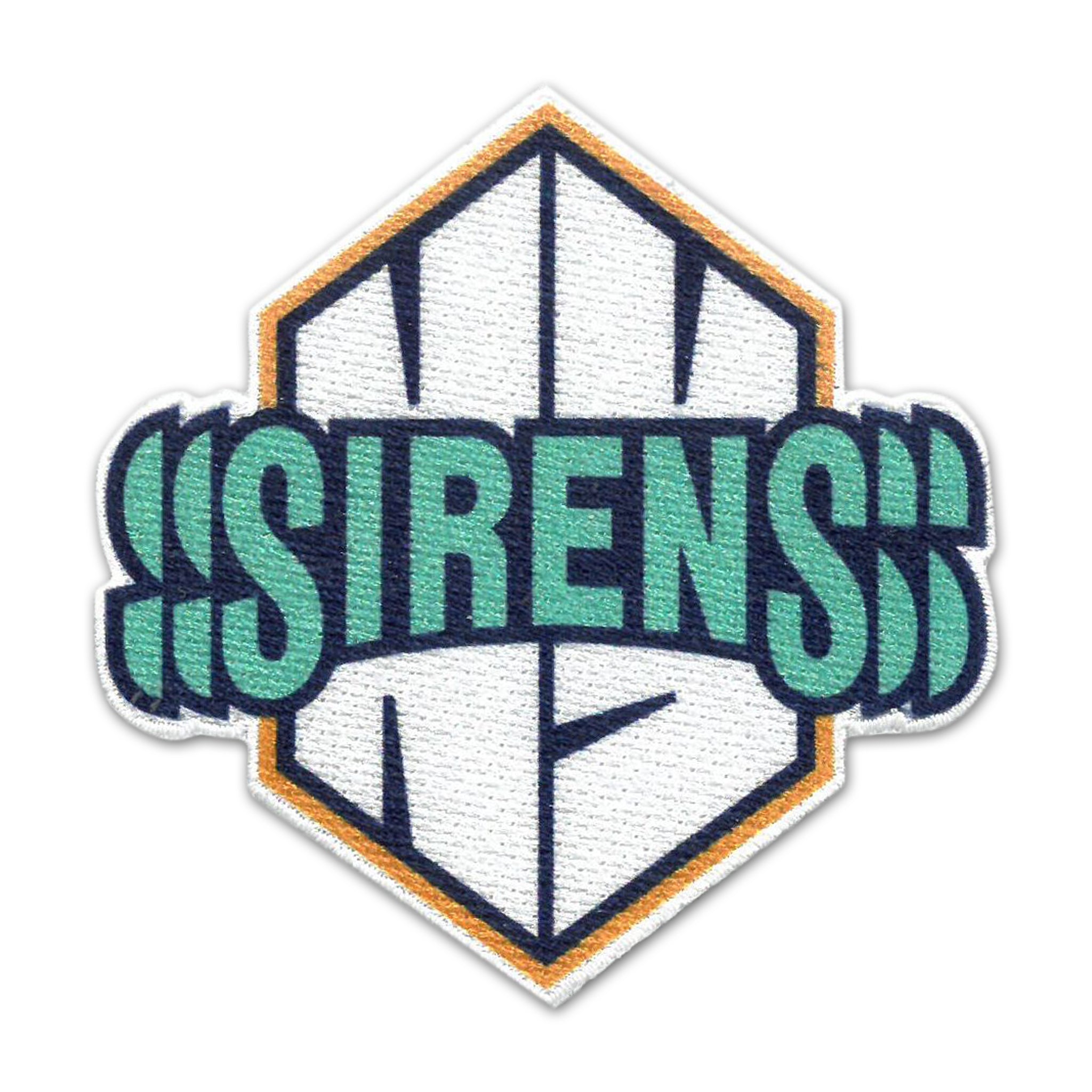 New York Sirens FanPatch Sticker - Collectibles in Teal