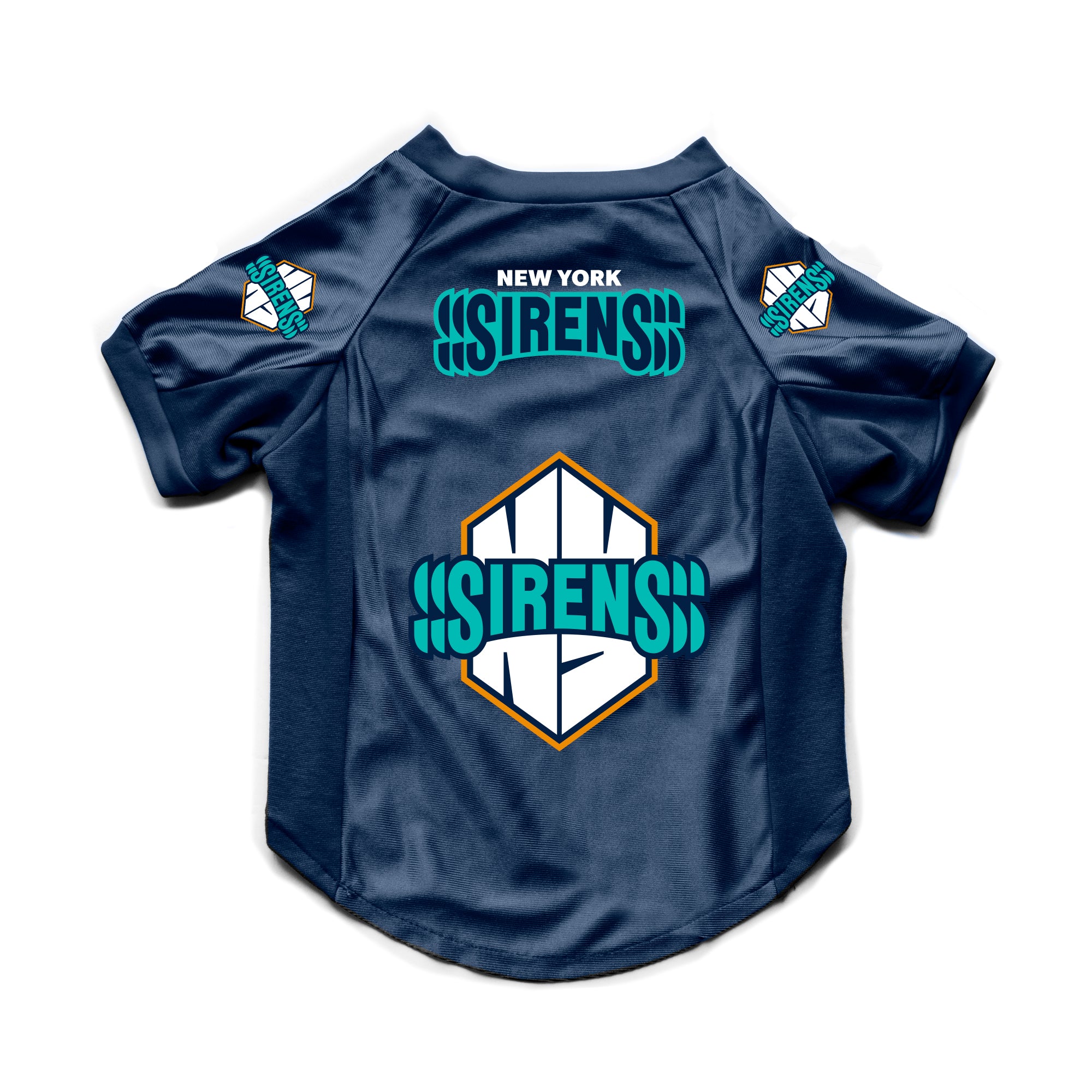 New York Sirens Stretch Pet Jersey - Pet in Navy