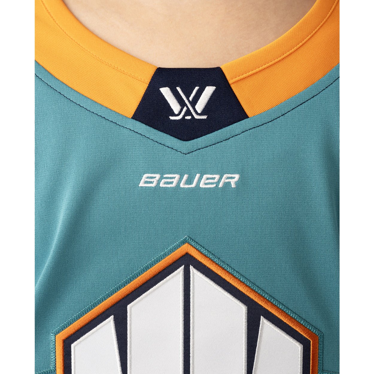 New York Sirens Youth Bauer Replica Home Jersey - Jersey in Teal