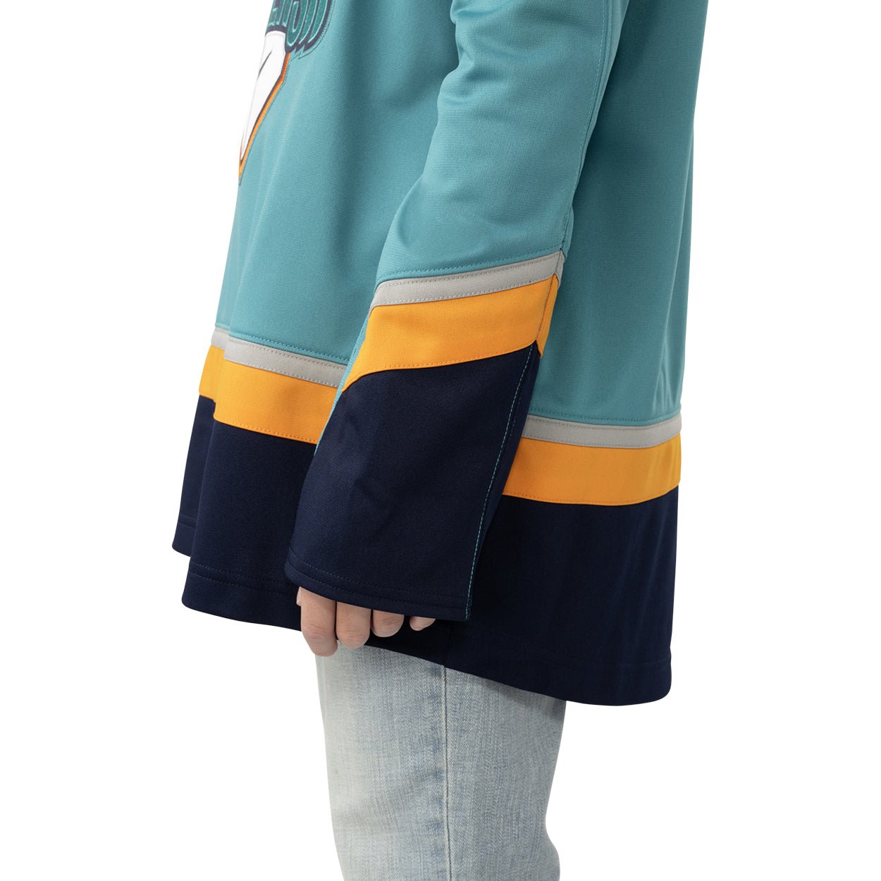 New York Sirens Youth Bauer Replica Home Jersey - Jersey in Teal