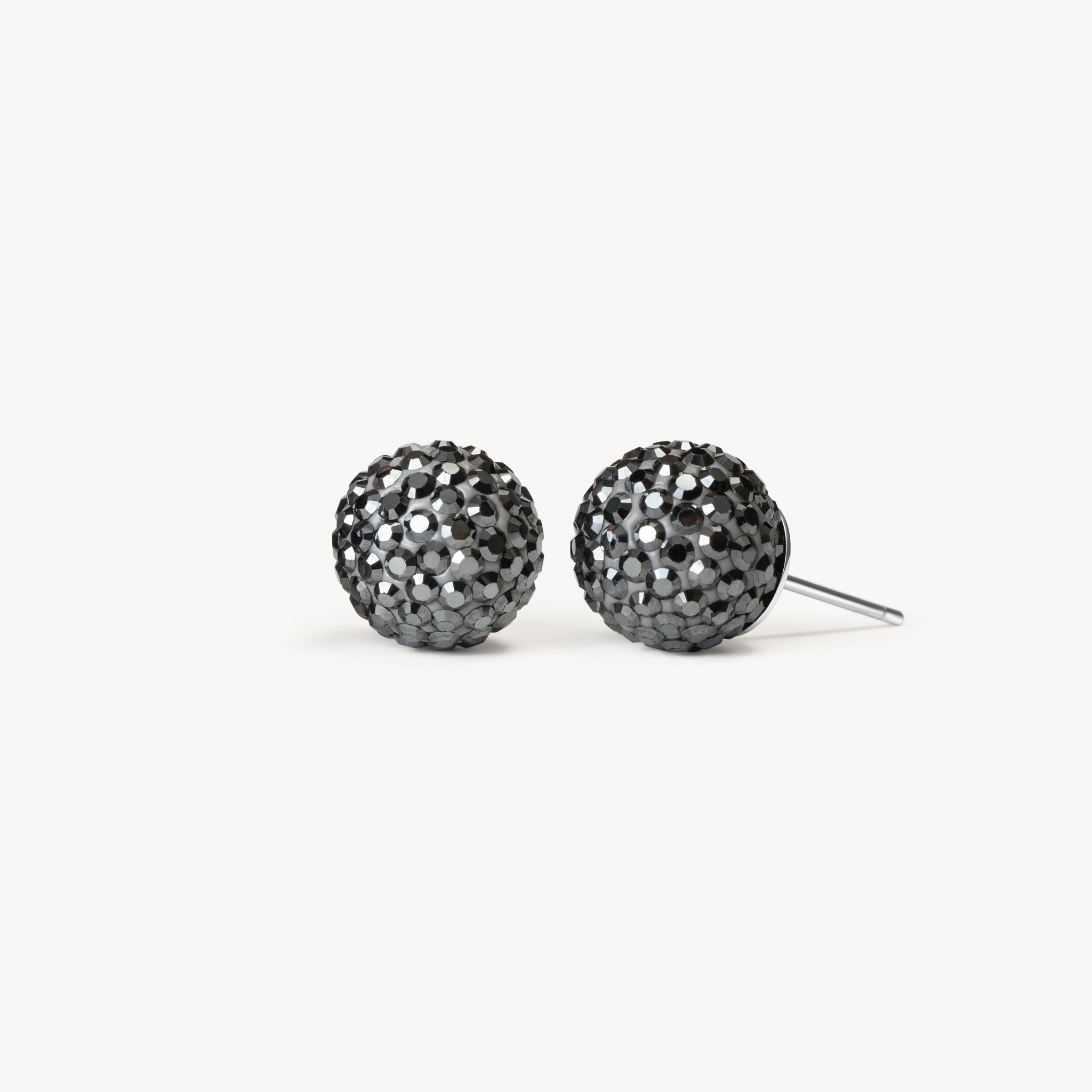 Ottawa Charge Hillberg & Berk Medium Sparkle Ball™ Earrings - Jewelry in Black