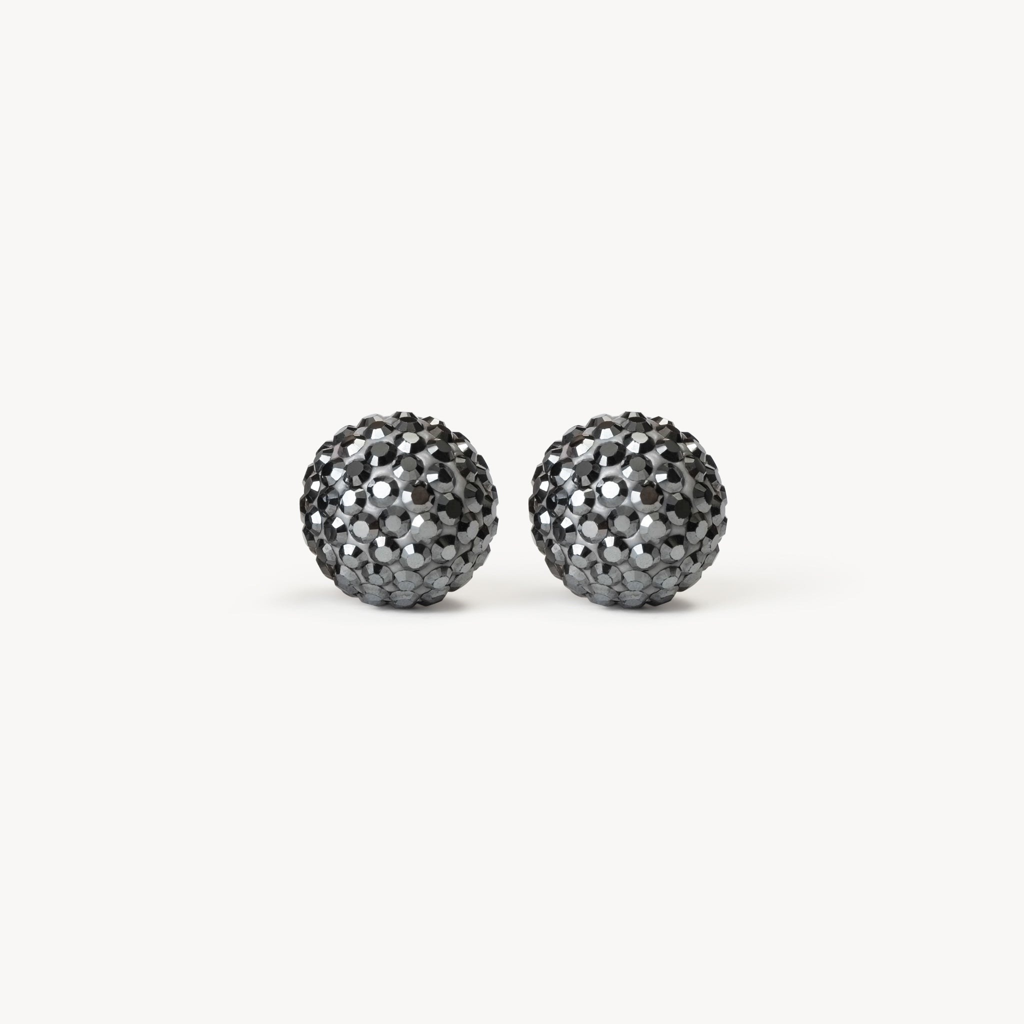 Ottawa Charge Hillberg & Berk Medium Sparkle Ball™ Earrings - Jewelry in Black