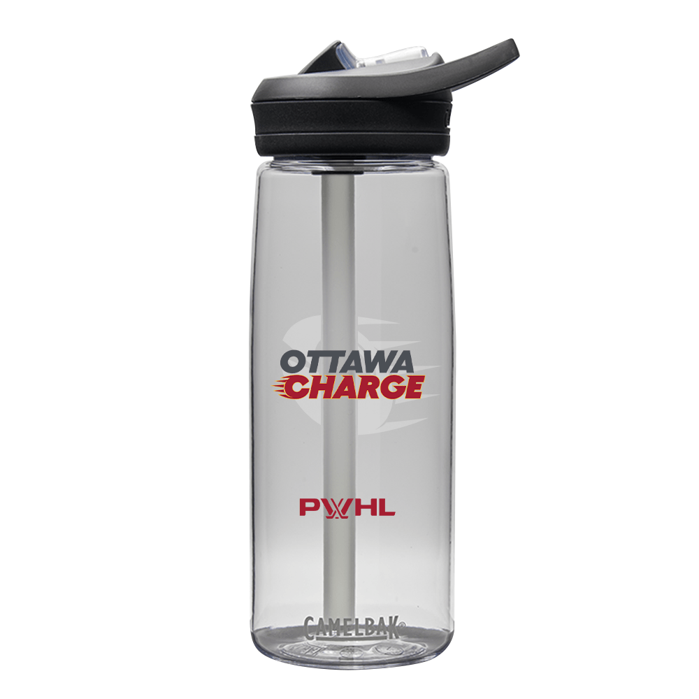 Ottawa Charge 25 oz CamelBak Eddy Bottle Tritan Renew - Drinkware in Charcoal