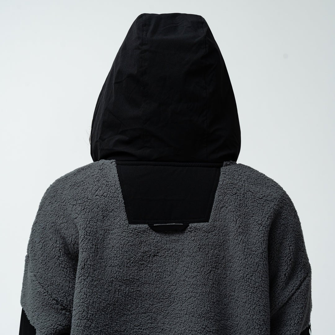 Ottawa Charge Adult Royalty Sherpa Half Zip Jacket - Jacket in Black