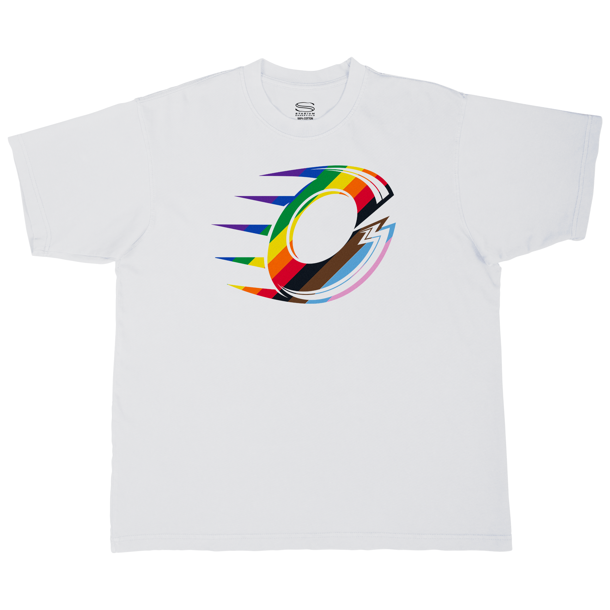 Pre - Order Ottawa Charge Adult Stadium Essentials Pride Urban T-Shirt - T-Shirt in White