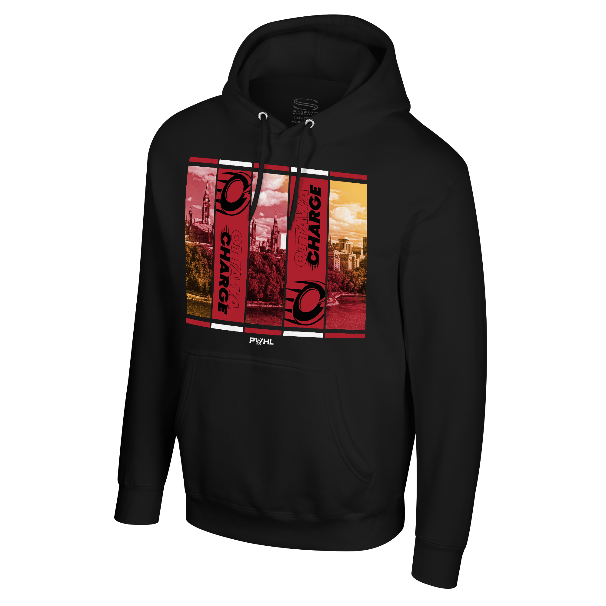 Ottawa Charge Adult Stadium Essentials Skyline Fleece Hoodie - Hoodie in S