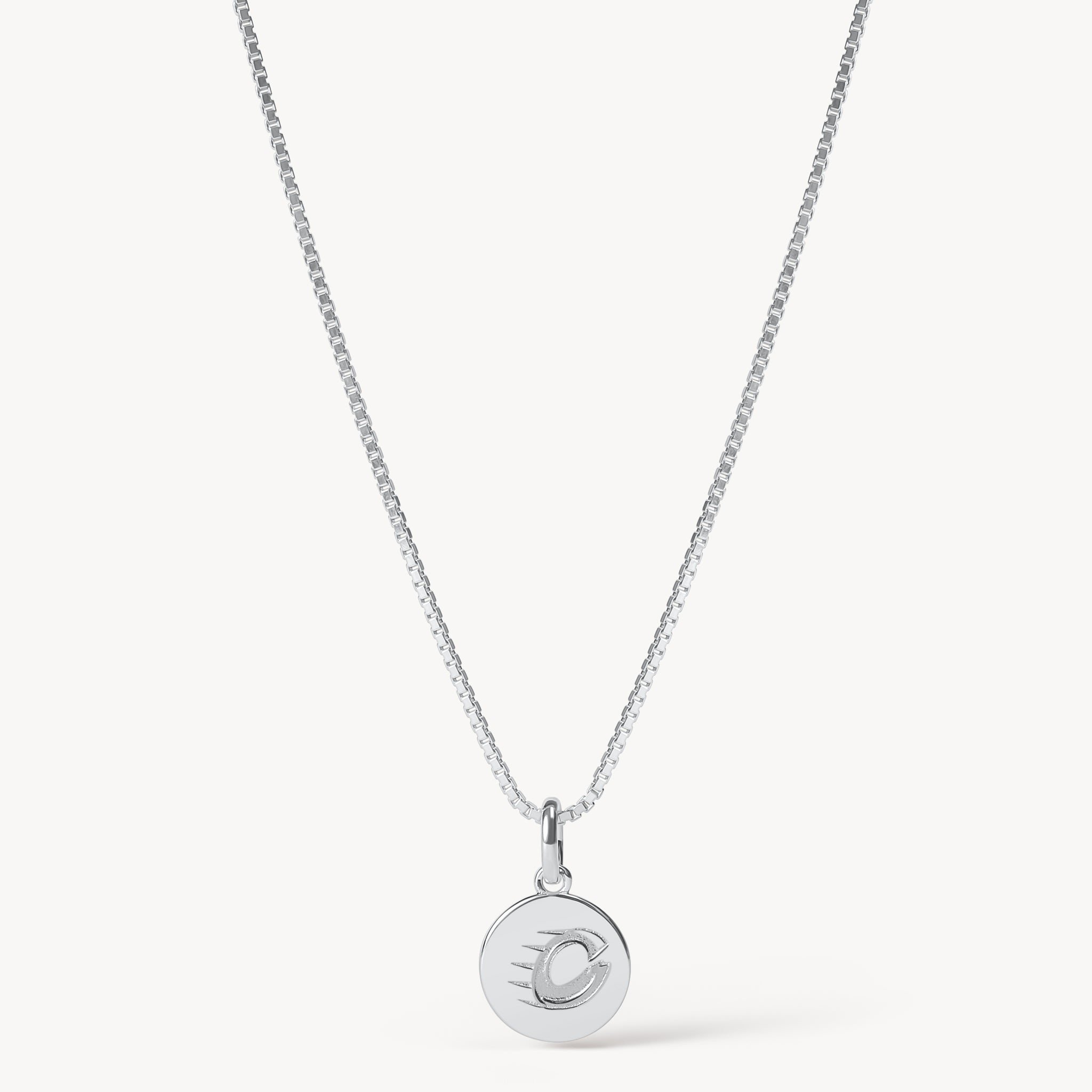 Ottawa Charge Hillberg & Berk Silver Medallion Necklace - Jewelry in Silver