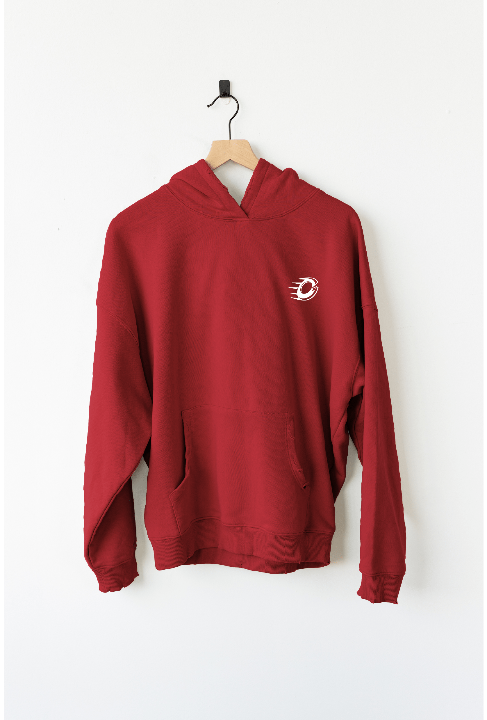 Ottawa Charge Unisex Line Change Back Hit Hockey Hoodie - Hoodie in Red