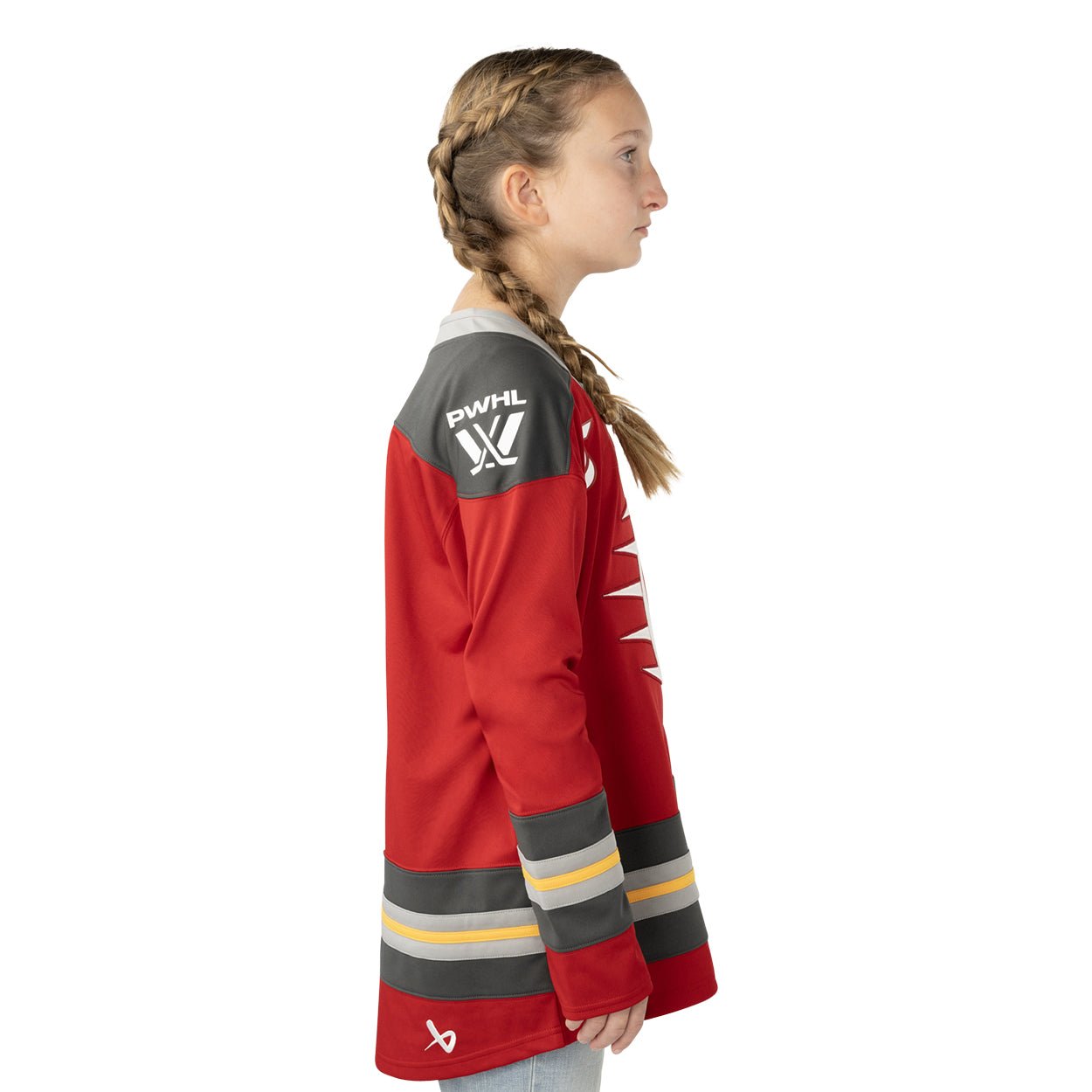 Ottawa Charge Youth Bauer Replica Home Jersey - Jersey in Red