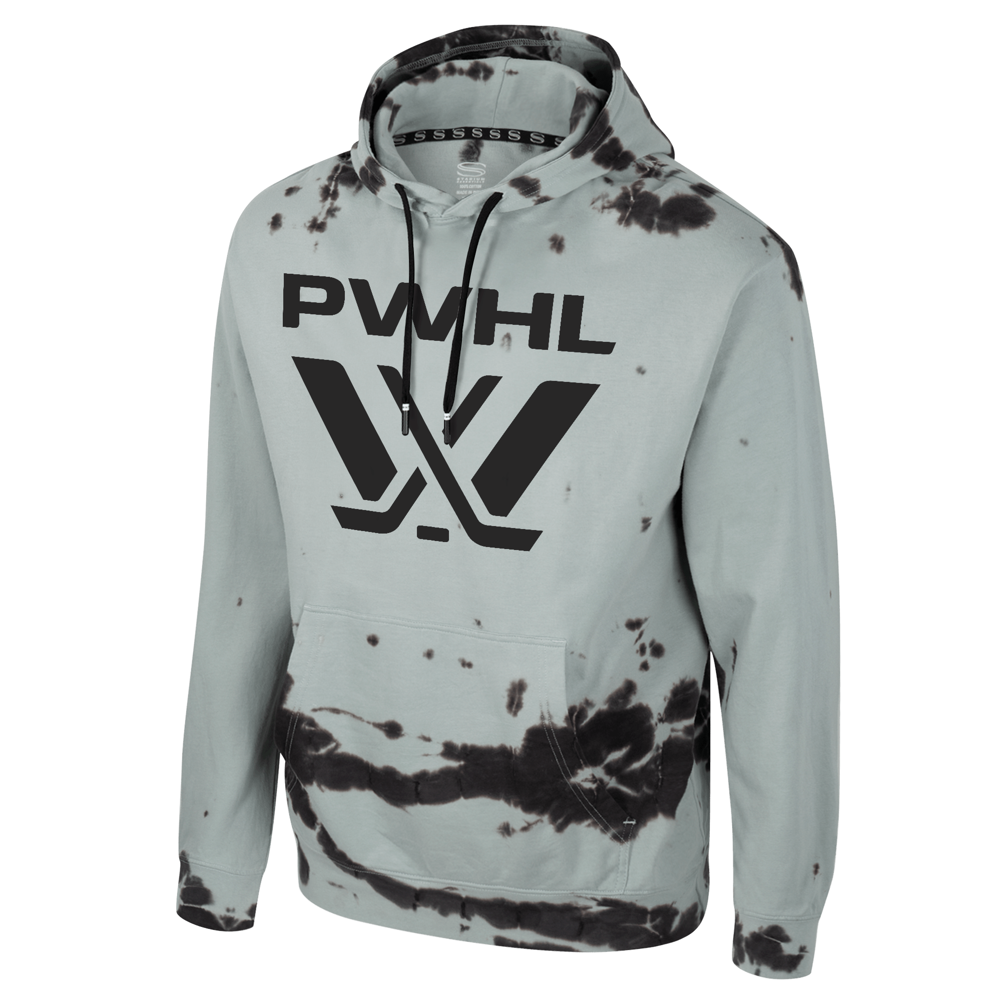PWHL Adult Stadium Essentials Washed Hoodie - Hoodie in Grey