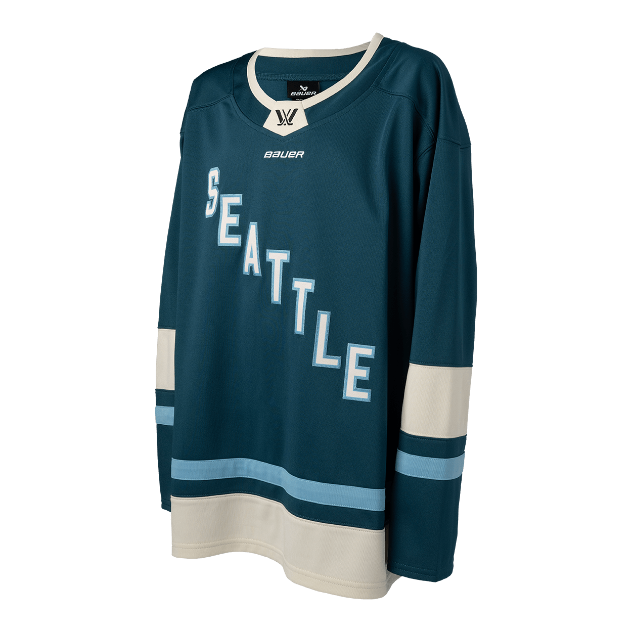 Youth PWHL Seattle Bauer Replica Home Jersey - Jersey in Green