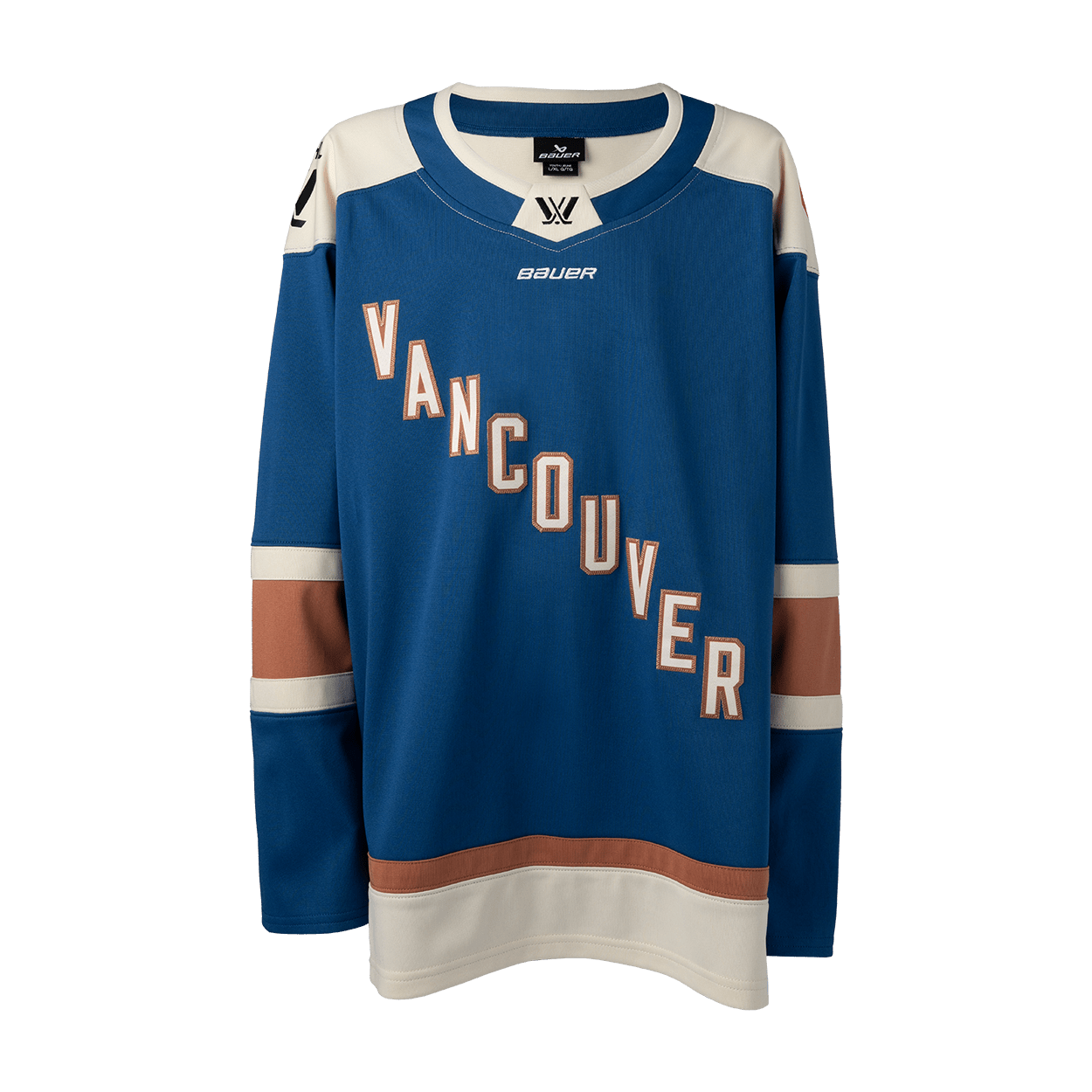 Youth PWHL Vancouver Bauer Replica Home Jersey - Jersey in Blue