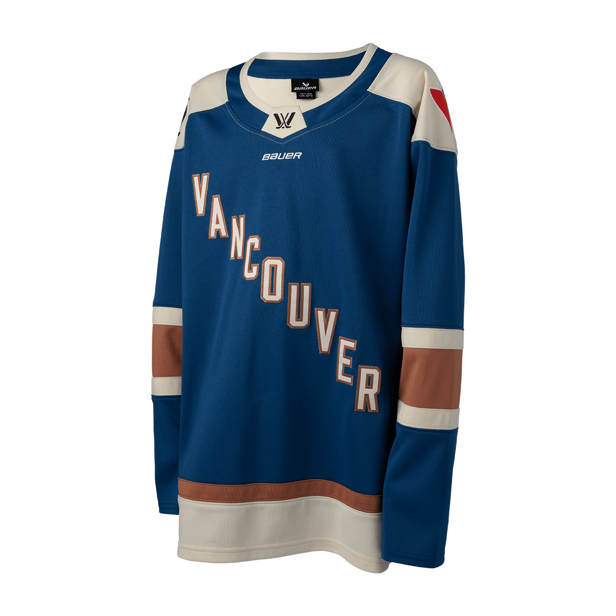Youth PWHL Vancouver Bauer Replica Home Jersey - Jersey in Blue