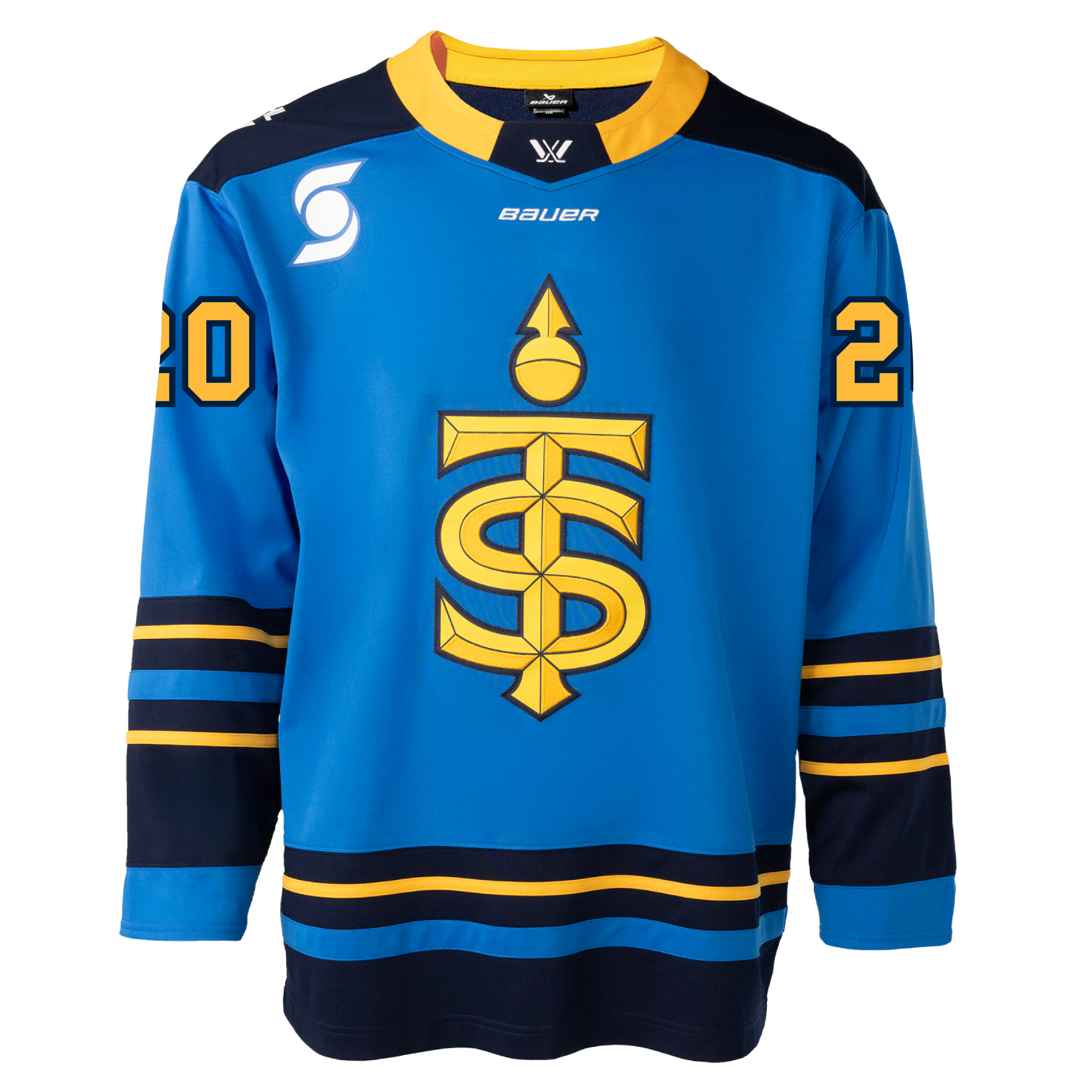 Sarah Nurse Toronto Sceptres Adult Bauer Replica Home Jersey - Jersey in Blue