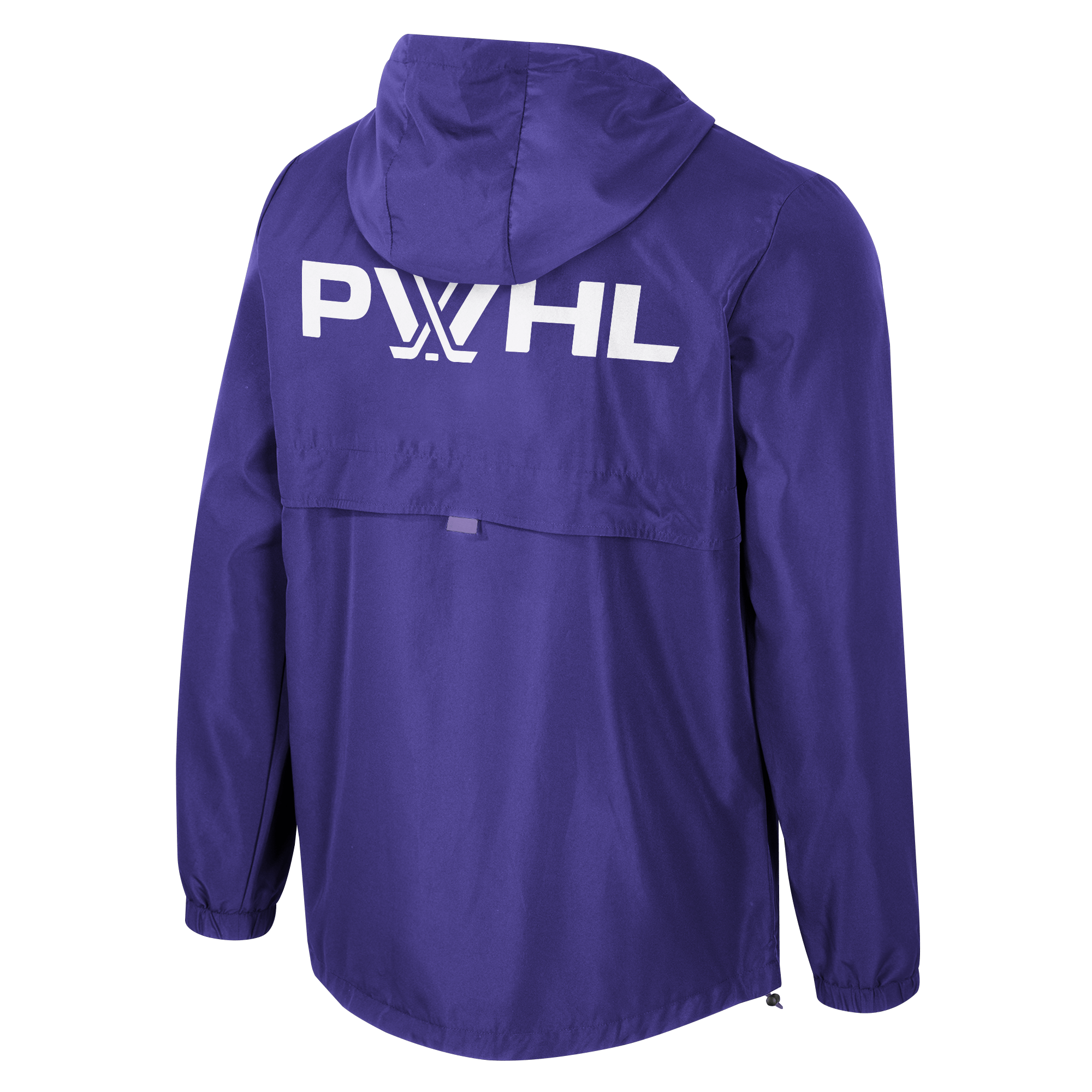PWHL Adult Stadium Essentials Compete Quarter Zip Hybrid Jacket - Jacket in Purple