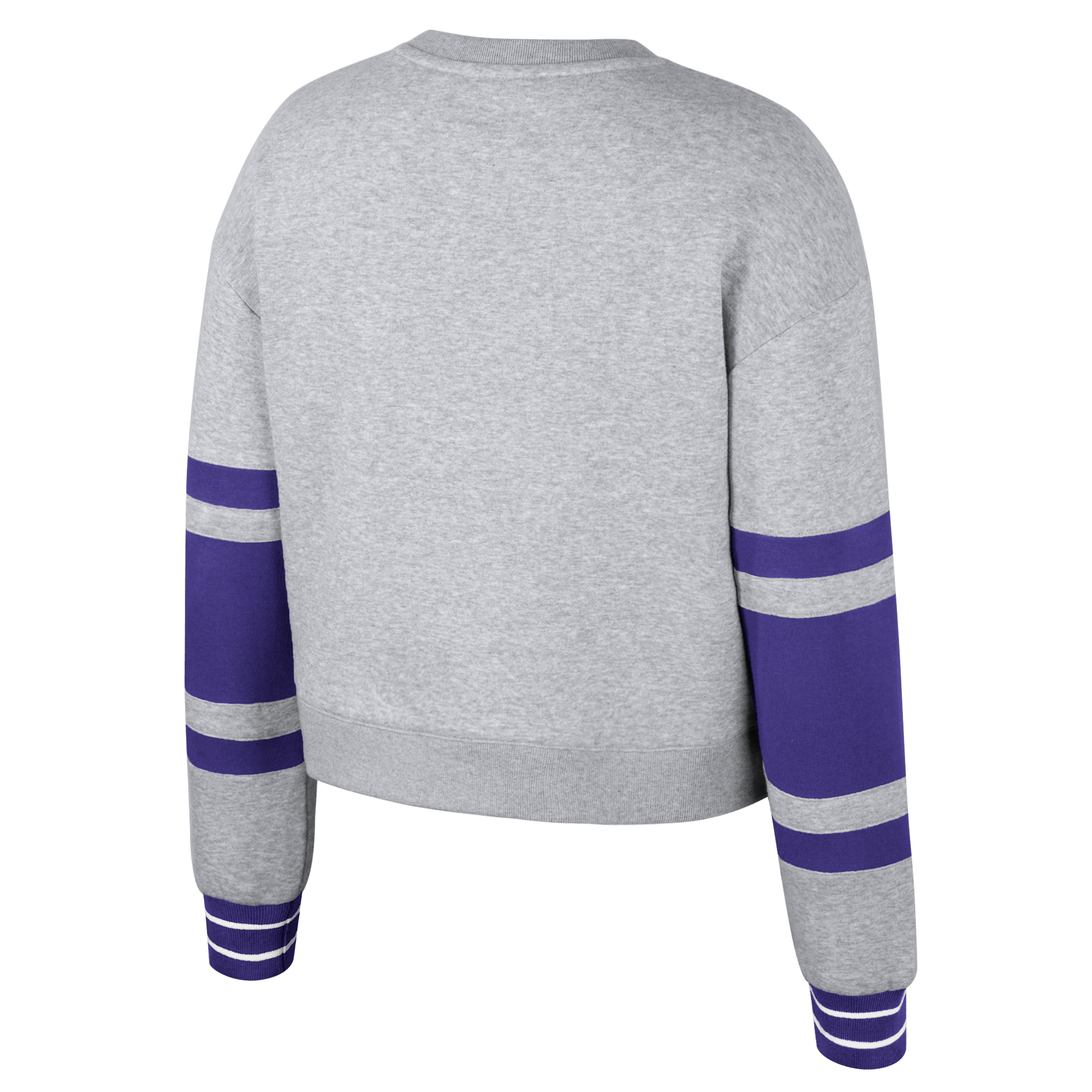 PWHL Women's Stadium Essentials Scrimmage 2 Long Sleeve Crop Crew - Crewneck in Grey
