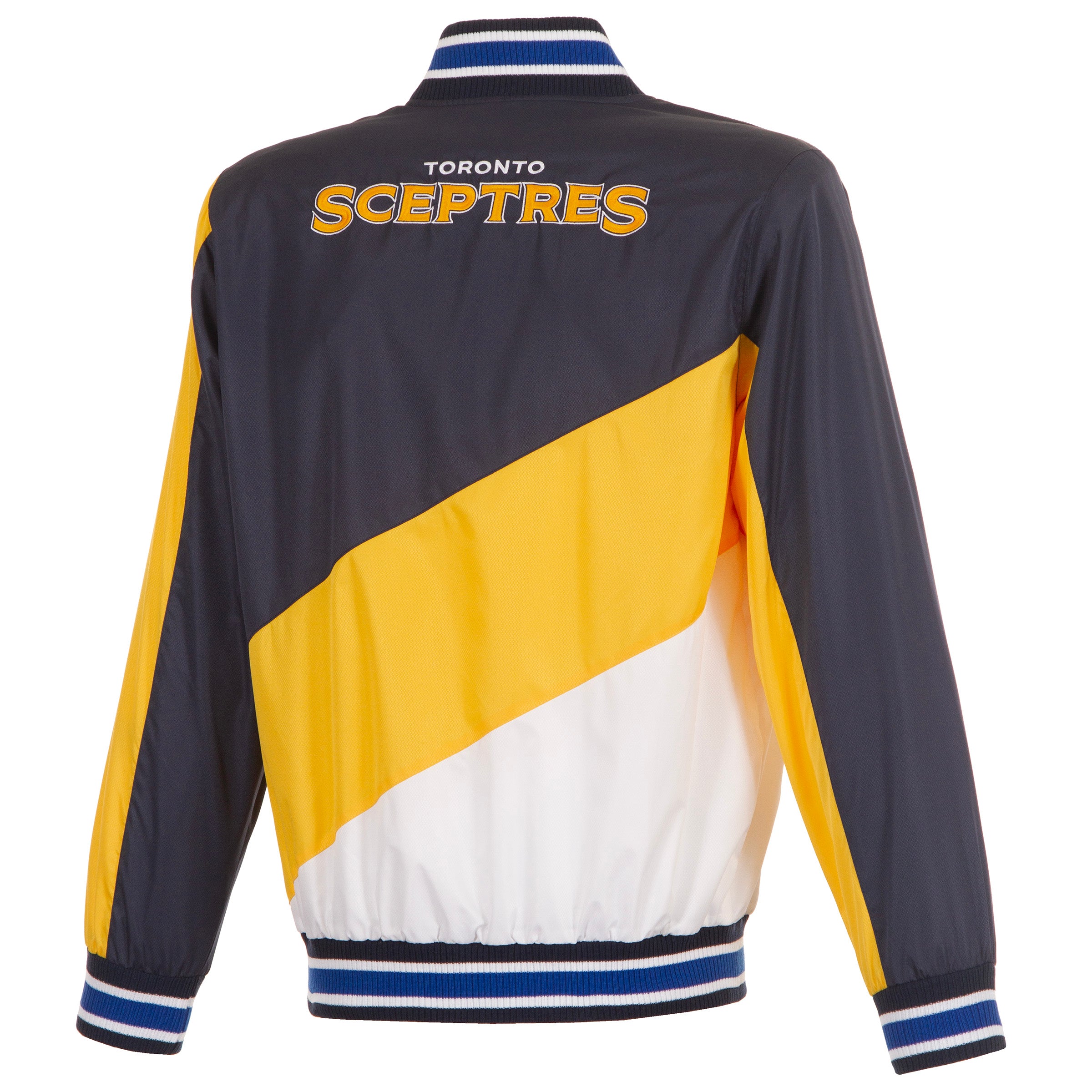 Toronto Sceptres Adult Ripstop Nylon Colourblocked Jacket - Jacket in Navy