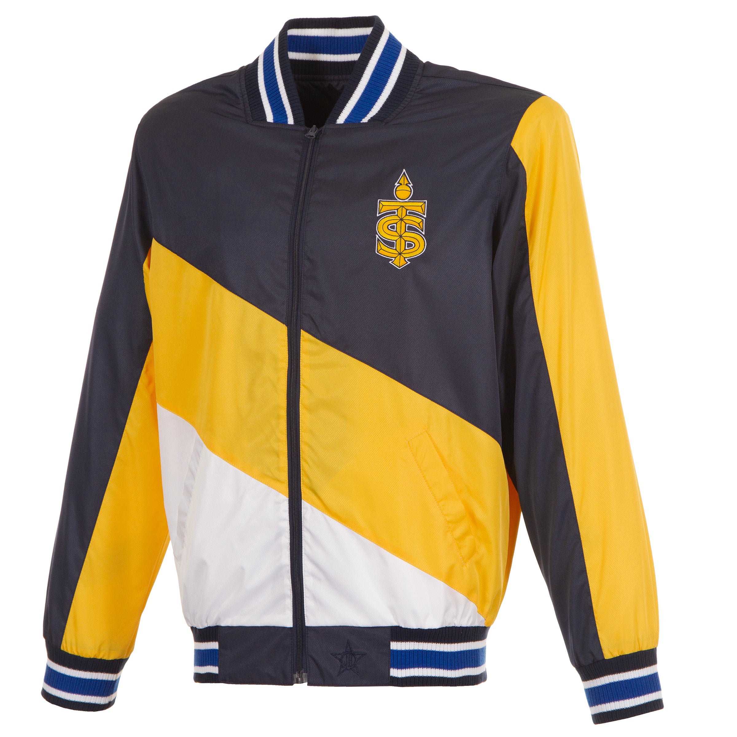 Toronto Sceptres Adult Ripstop Nylon Colourblocked Jacket - Jacket in Navy