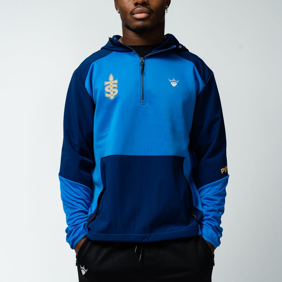 Toronto Sceptres Adult Royalty Quarter Zip Podium Hybrid Jacket - Jacket in Blue