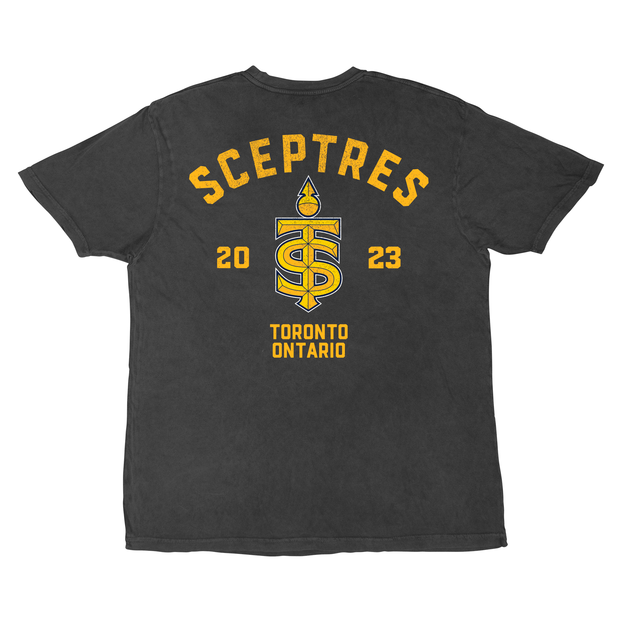 Pre - Order Toronto Sceptres Adult Stadium Essentials Get Back Vintage T-Shirt - T-Shirt in Vintage Black
