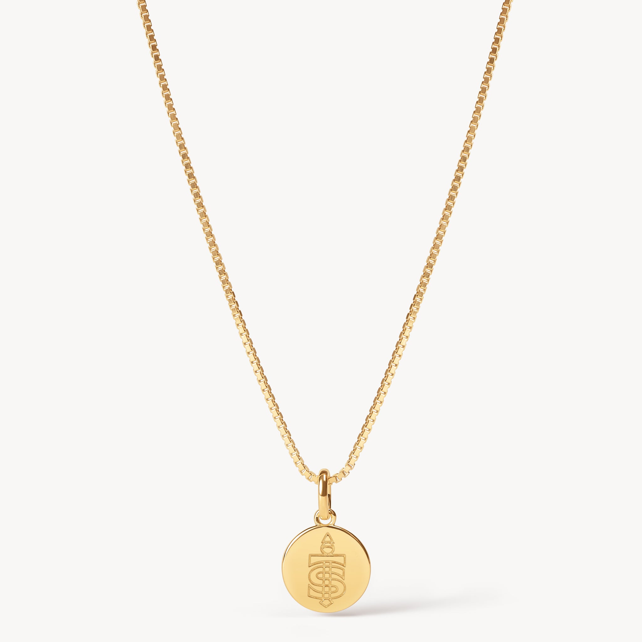 Toronto Sceptres Hillberg & Berk Gold Medallion Necklace - Jewelry in Gold