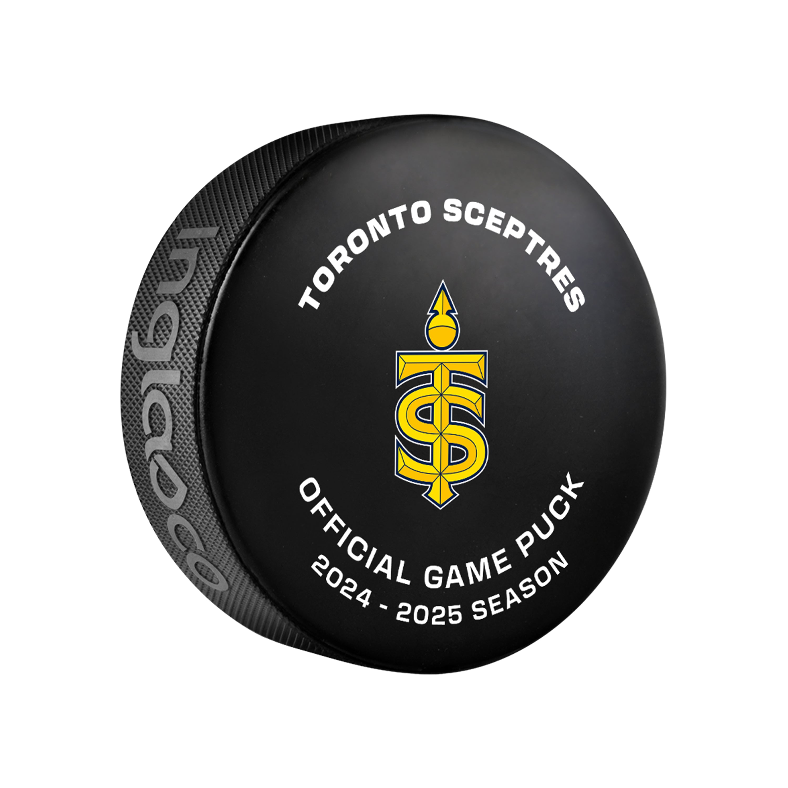 Toronto Sceptres Official Game Day Puck - Pucks in Black