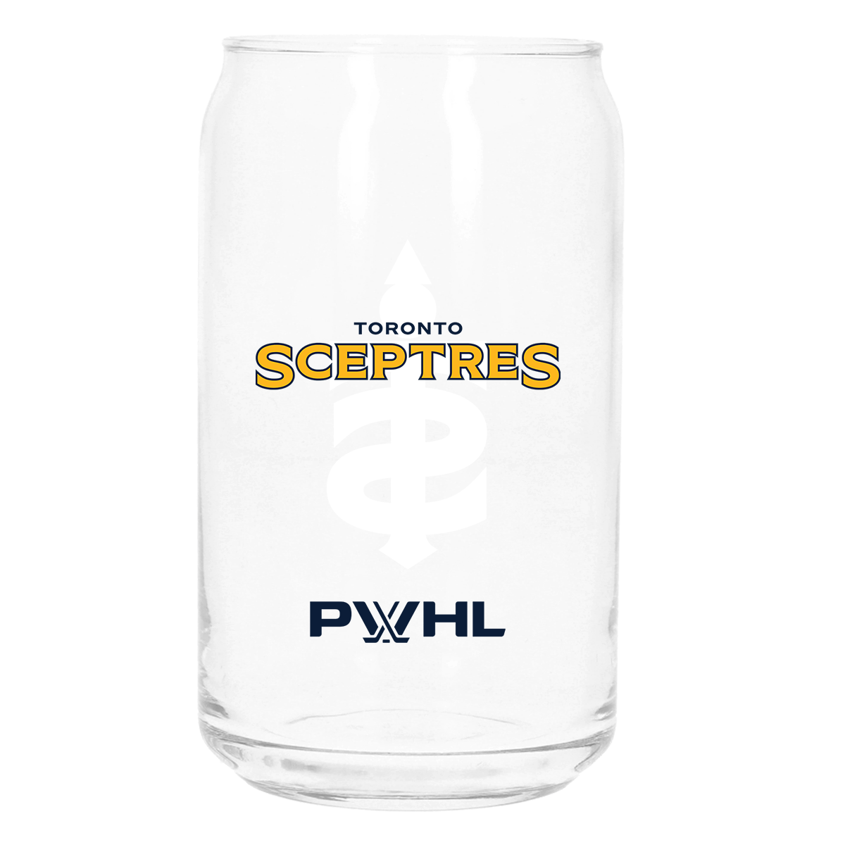 Toronto Sceptres Soda Can Glass - Drinkware in Clear