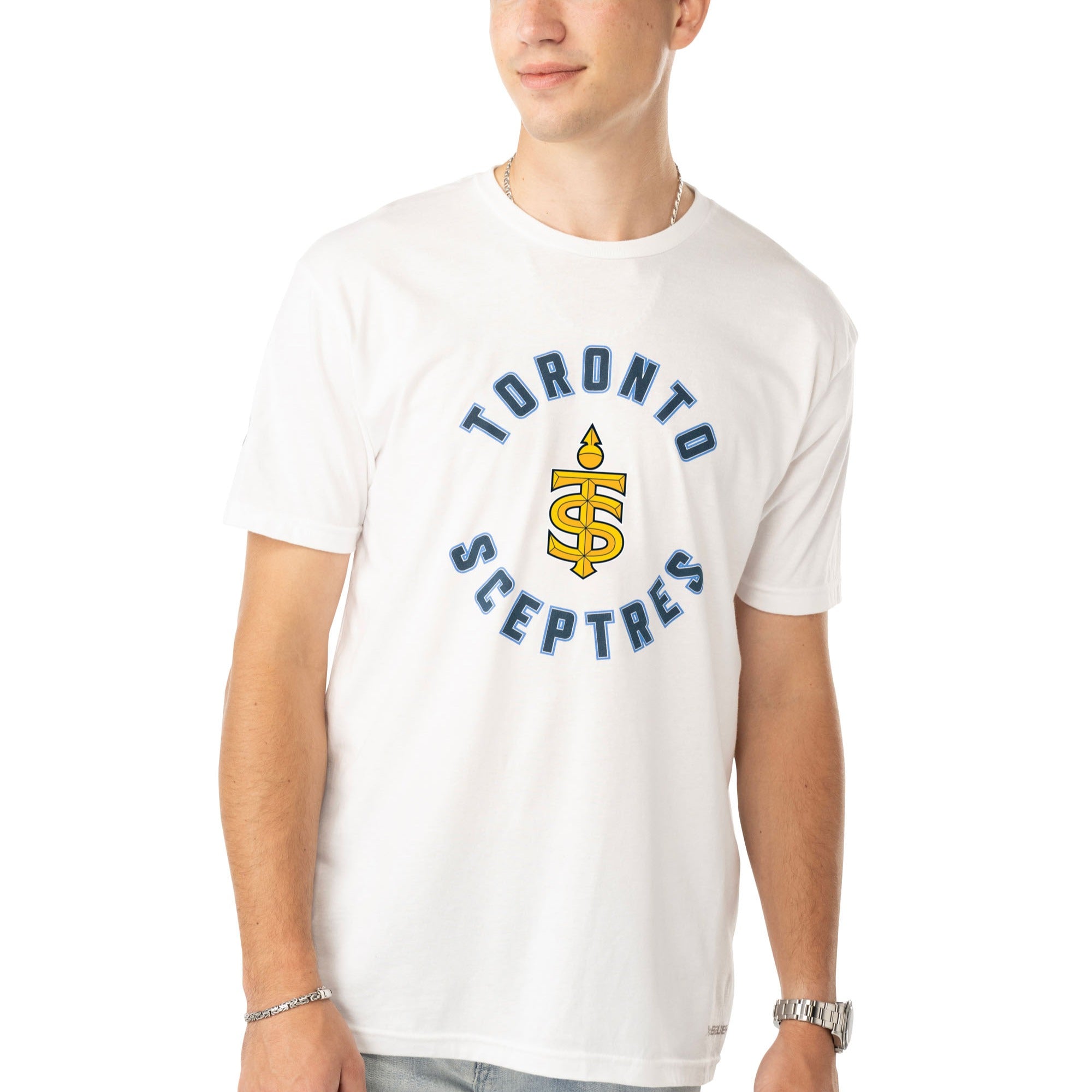 Toronto Sceptres Unisex Bauer Circle Logo T-Shirt - T-Shirt in White