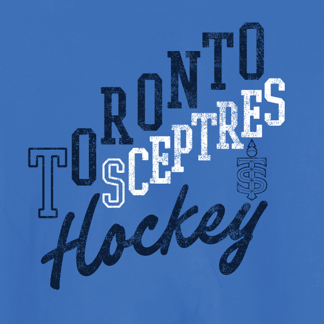 Toronto Sceptres Youth Line Change Do It All T-Shirt - T-Shirt in Blue