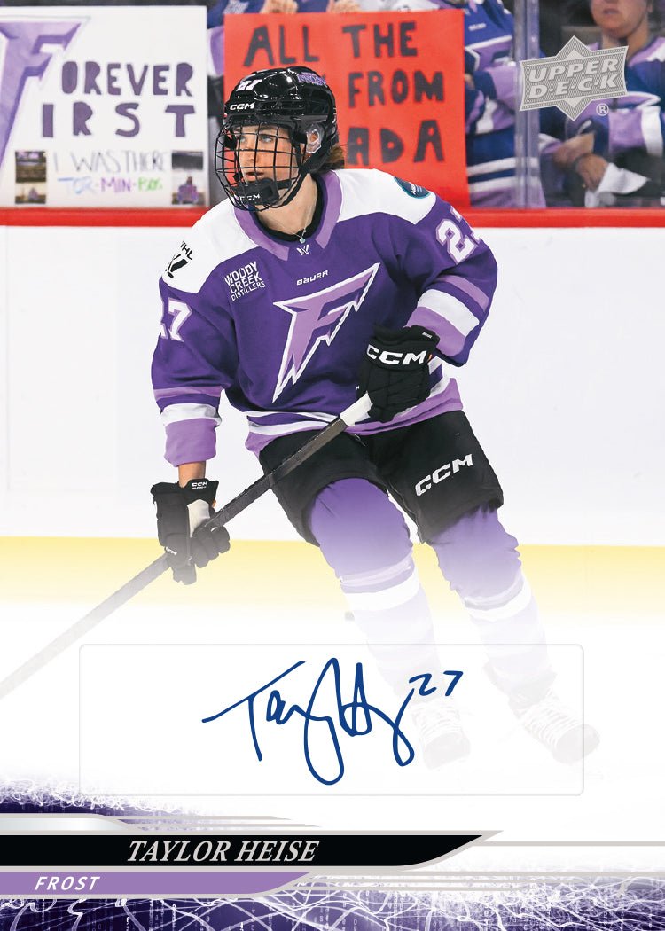 PWHL Upper Deck 2024 - 2025 Trading Cards Box - Collectibles in