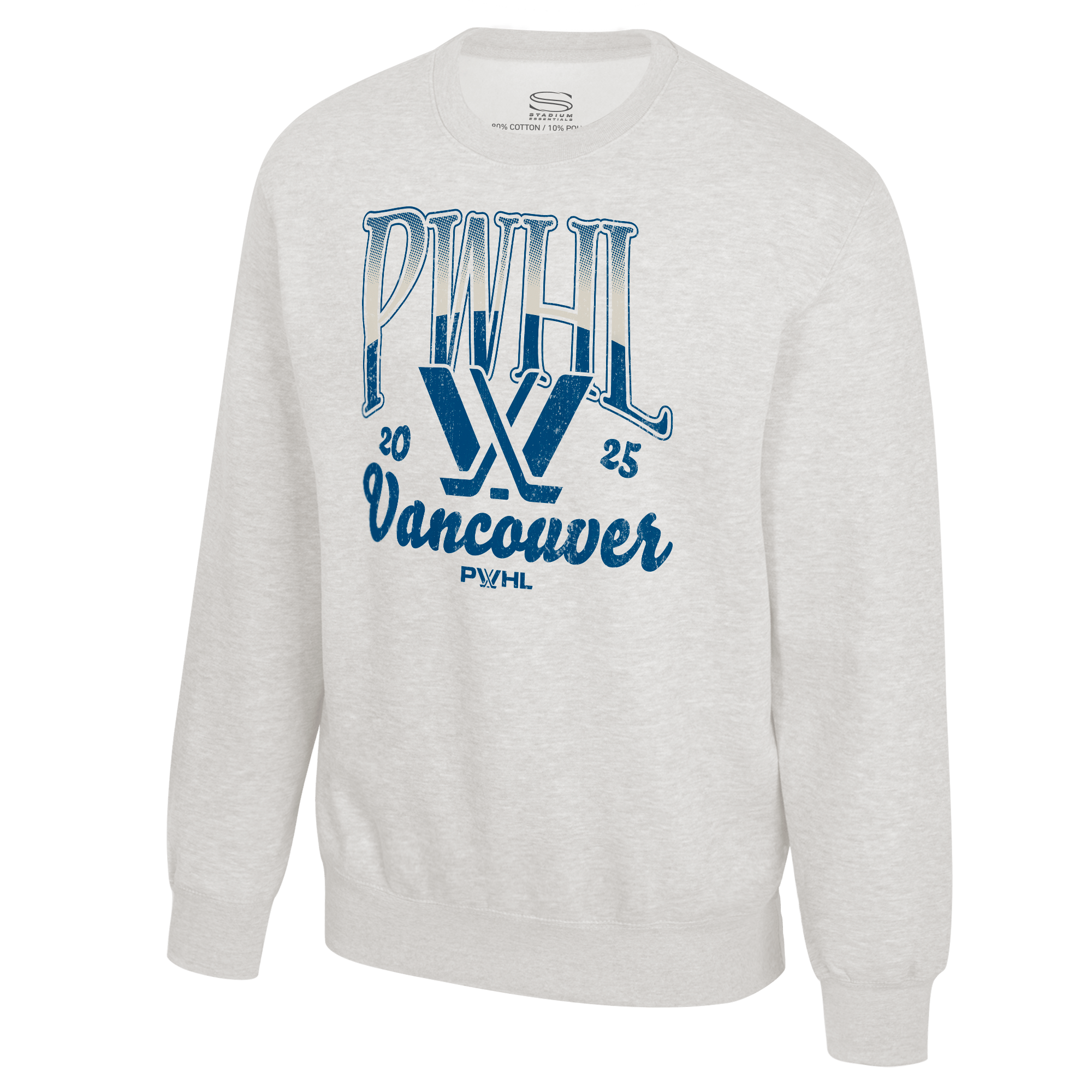 Vancouver Adult Stadium Essentials Sky High Fleece Crew - Crewneck in S