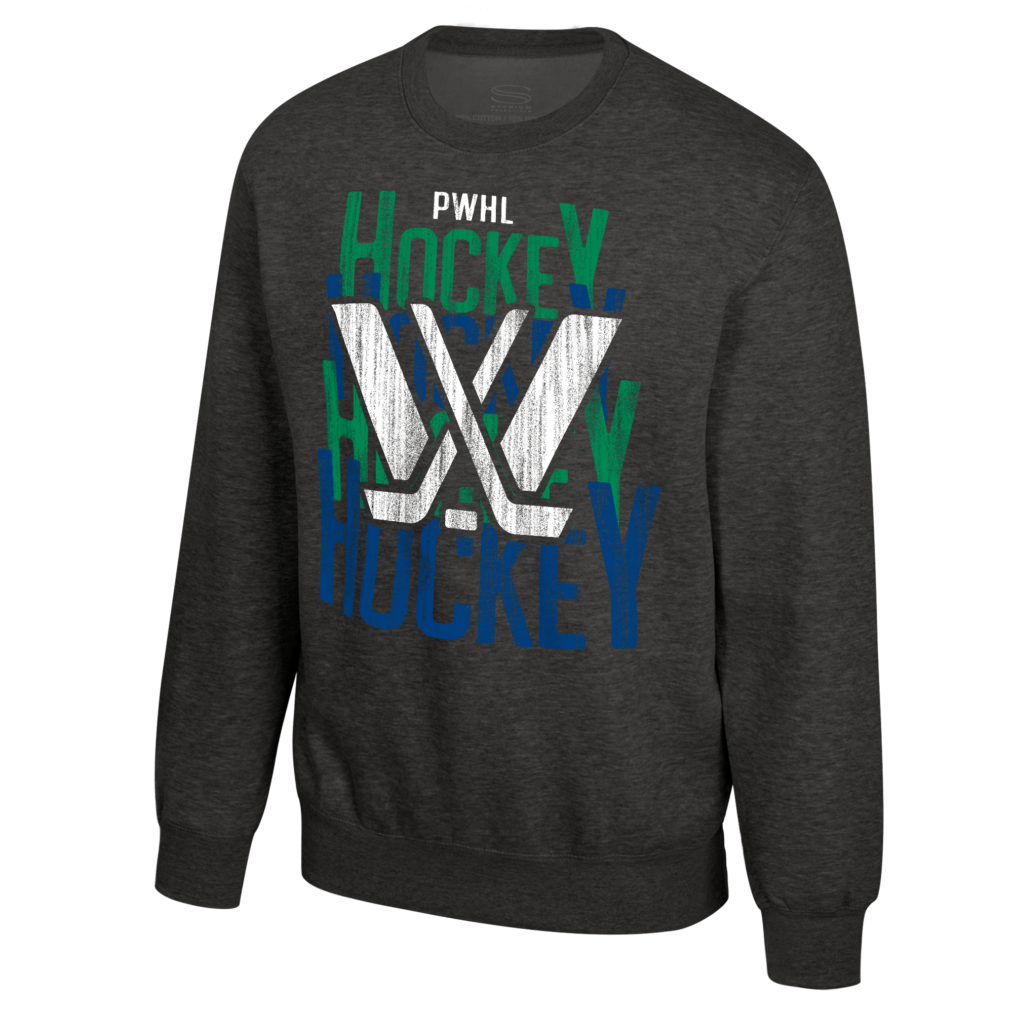 PWHL Adult Stadium Essentials Vancouver Takeover Dedication Crew - Crewneck in S