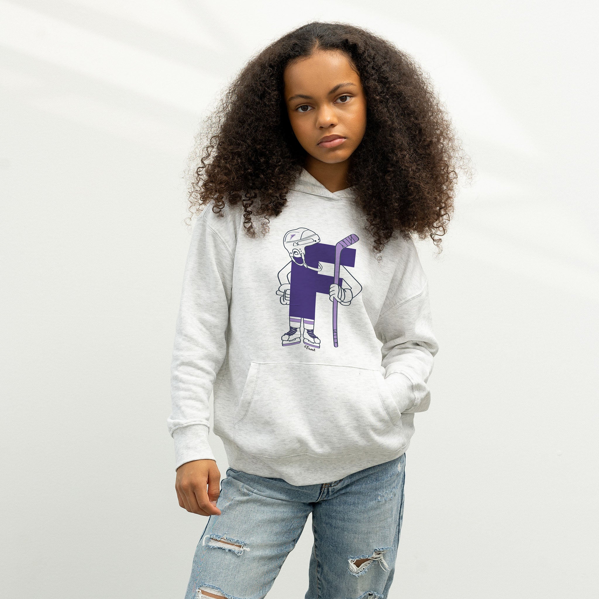 Youth Minnesota Frost Line Change Graphic Hoodie - Hoodie in S