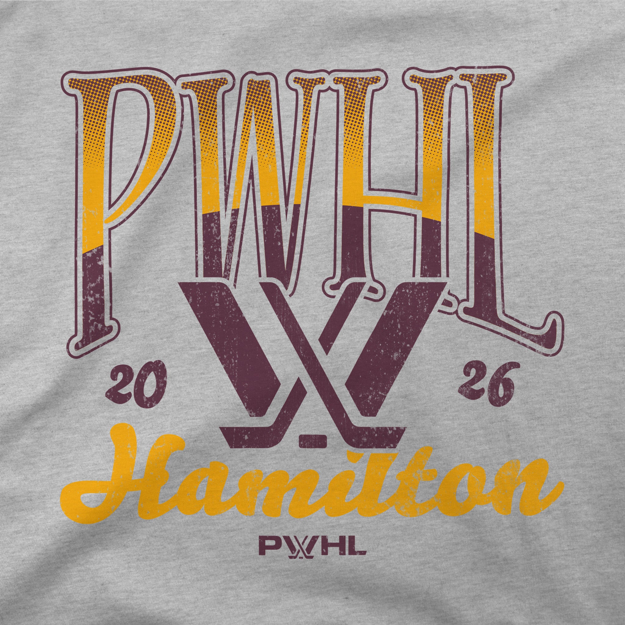 Adult PWHL Hamilton Stadium Essentials Sky High Crew - Crewneck in S