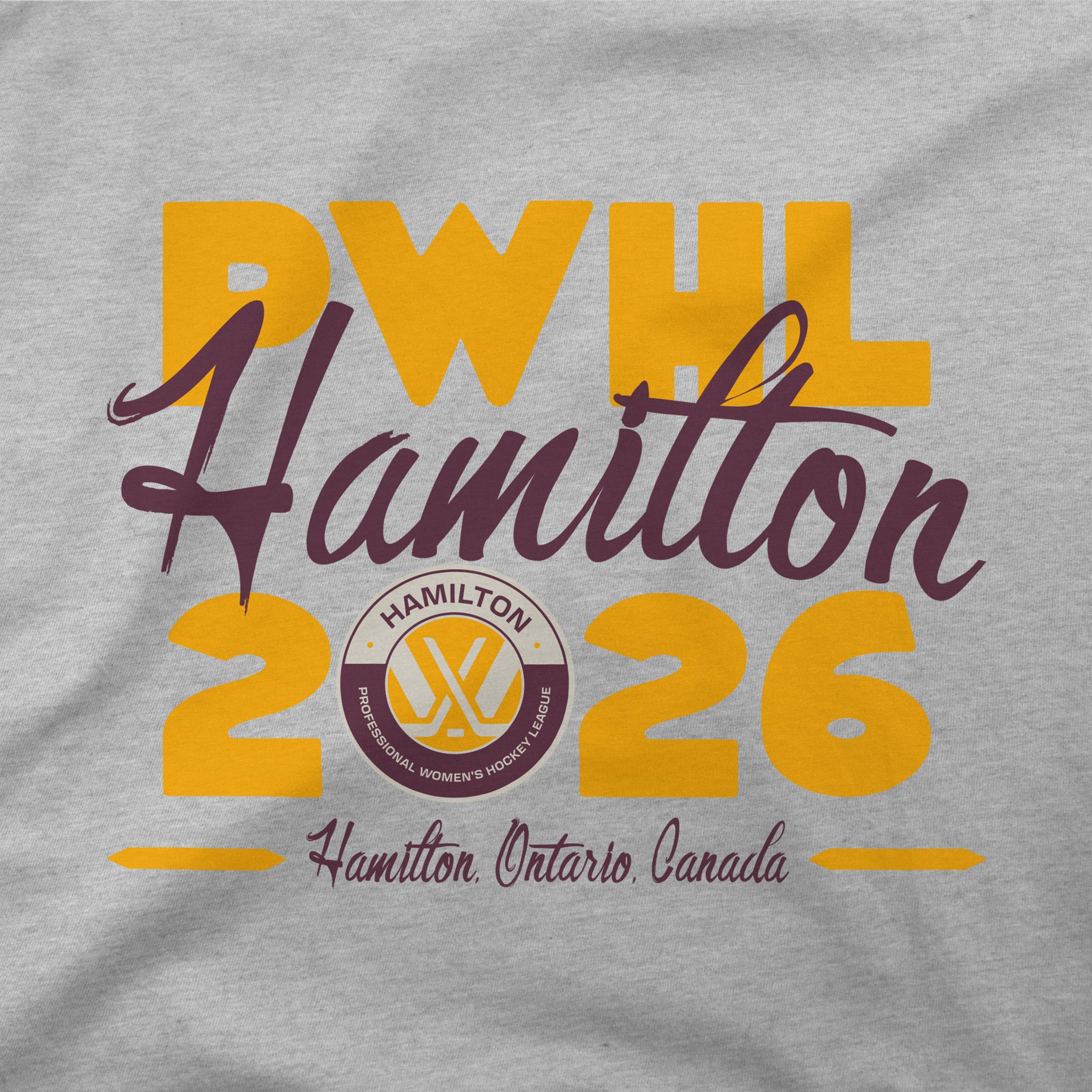 Youth PWHL Hamilton Stadium Essentials Gotcha T-Shirt - T-Shirt in S