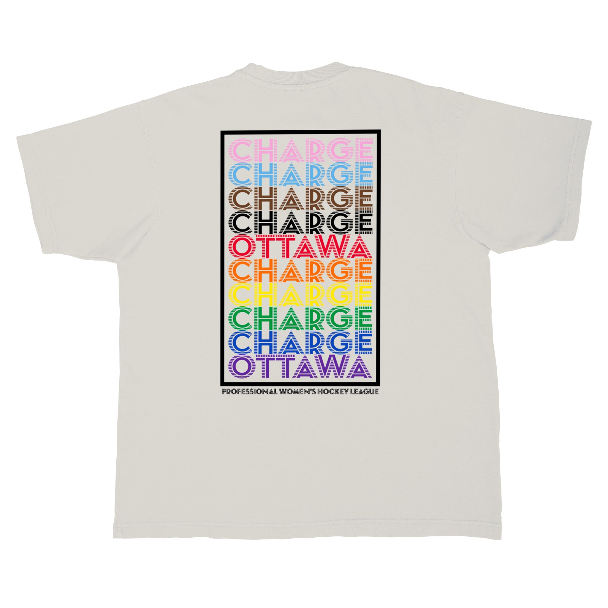 Adult Ottawa Charge Stadium Essentials Pride Repeat Urban T-Shirt - T-Shirt in S