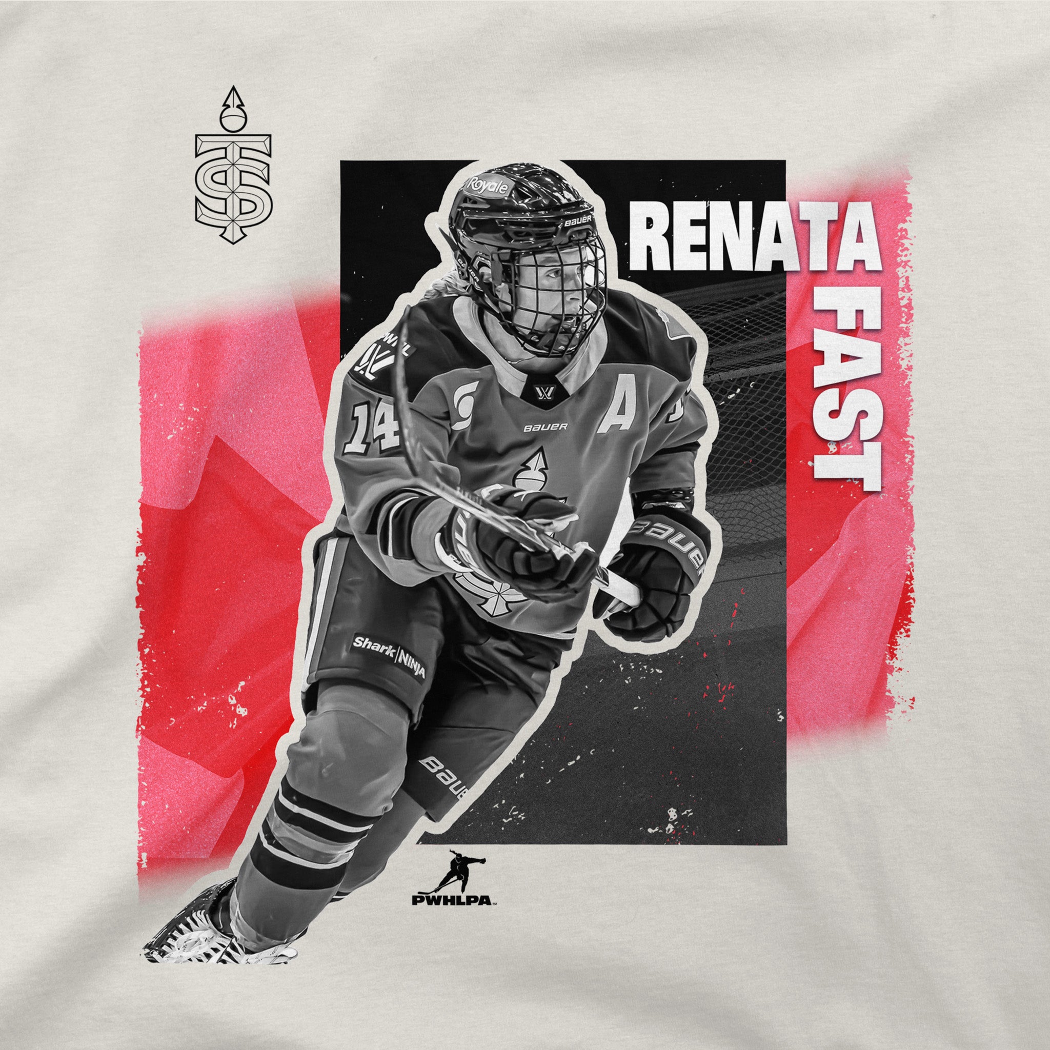 Adult Renata Fast Team PWHL 2026 Urban Stadium Essentials T-Shirt - T-Shirt in S