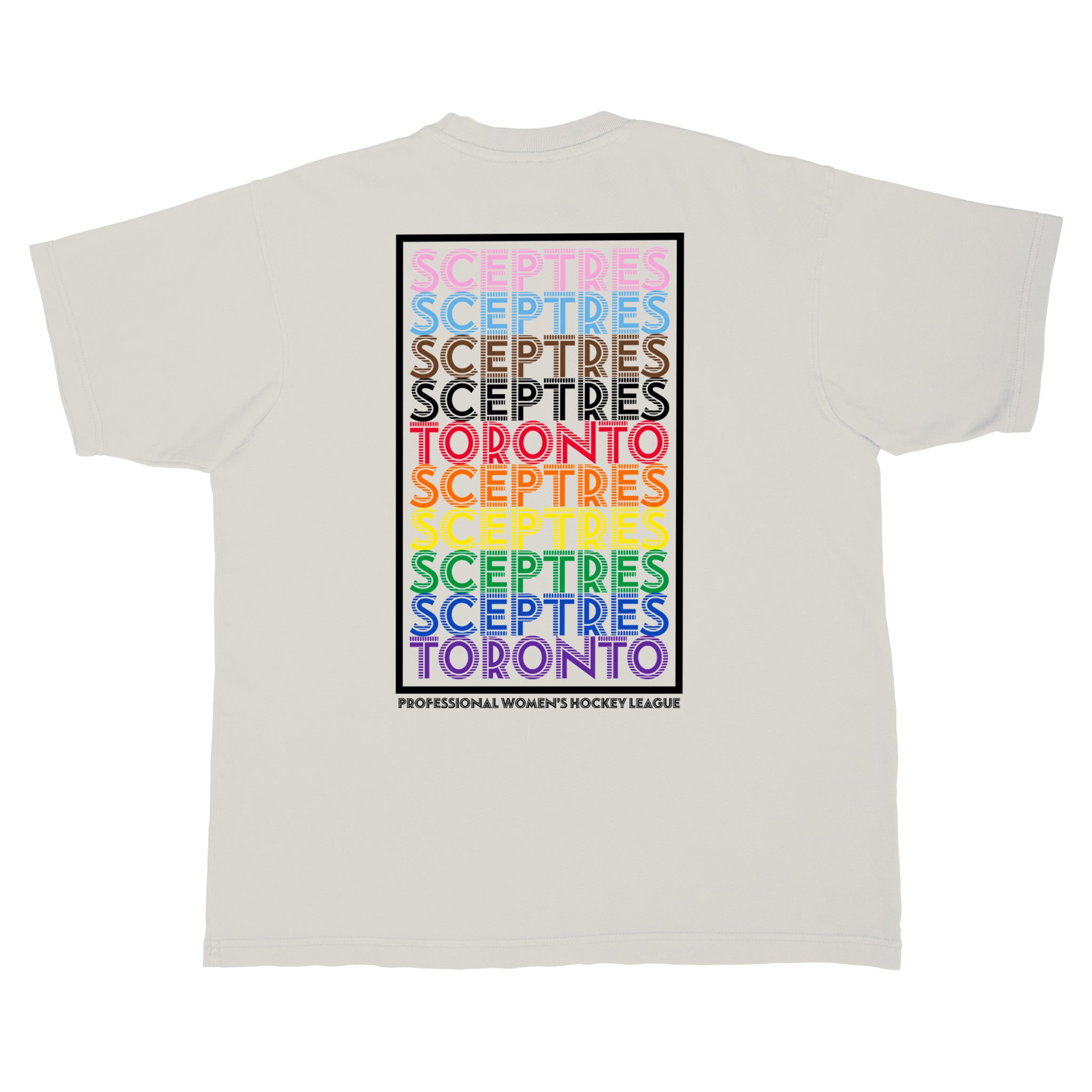 Adult Toronto Sceptres Stadium Essentials Pride Repeat Urban T-Shirt - T-Shirt in S