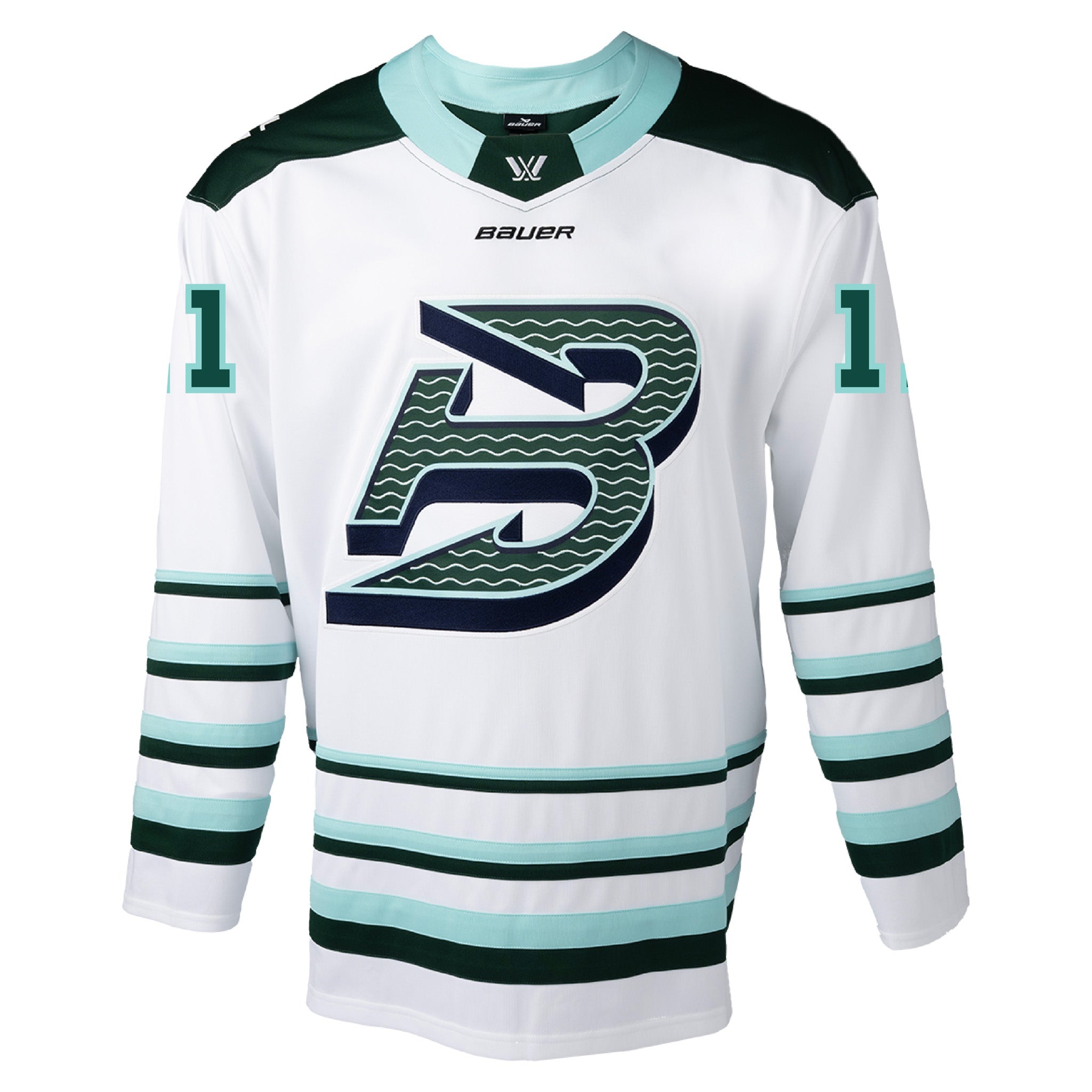 Adult Boston Fleet Alina Müller Bauer Replica Away Jersey - Jersey in White