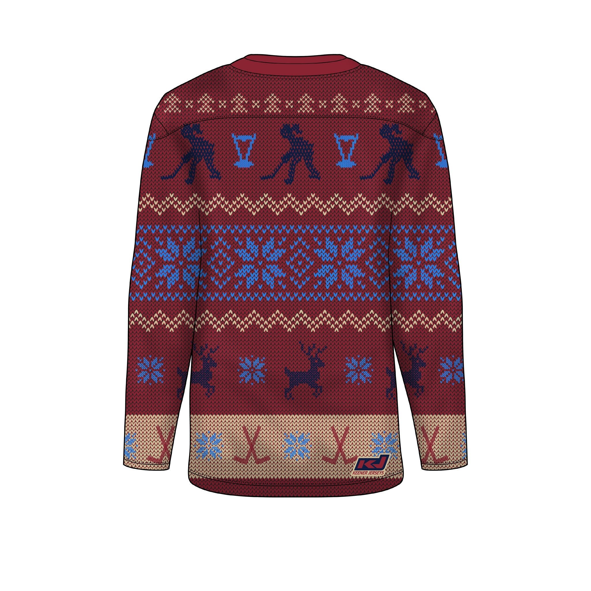 Adult Montreal Victoire Holiday Sweater Jersey - Jersey in S