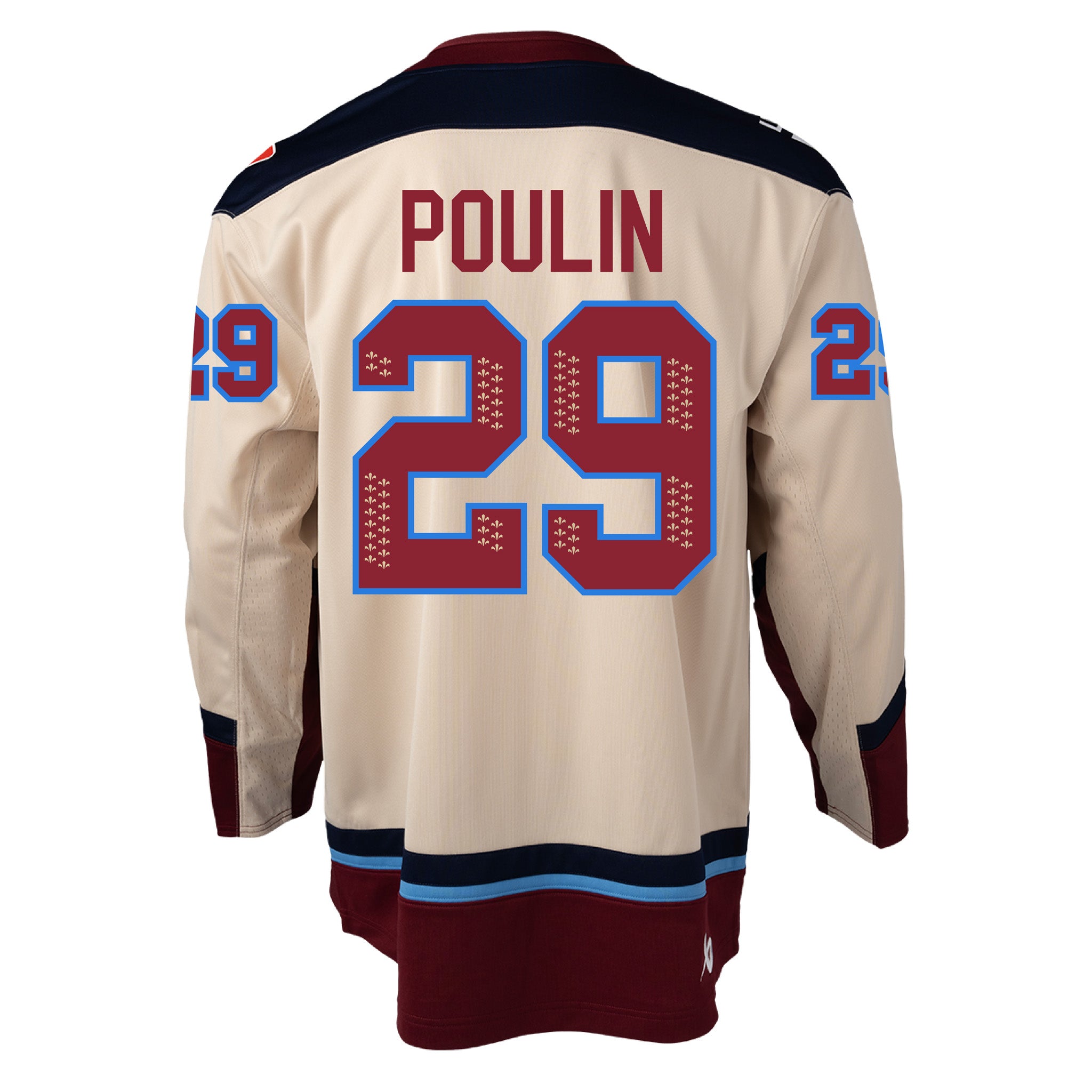 Adult Montreal Victoire Marie - Philip Poulin Bauer Replica Away Jersey - Jersey in Cream
