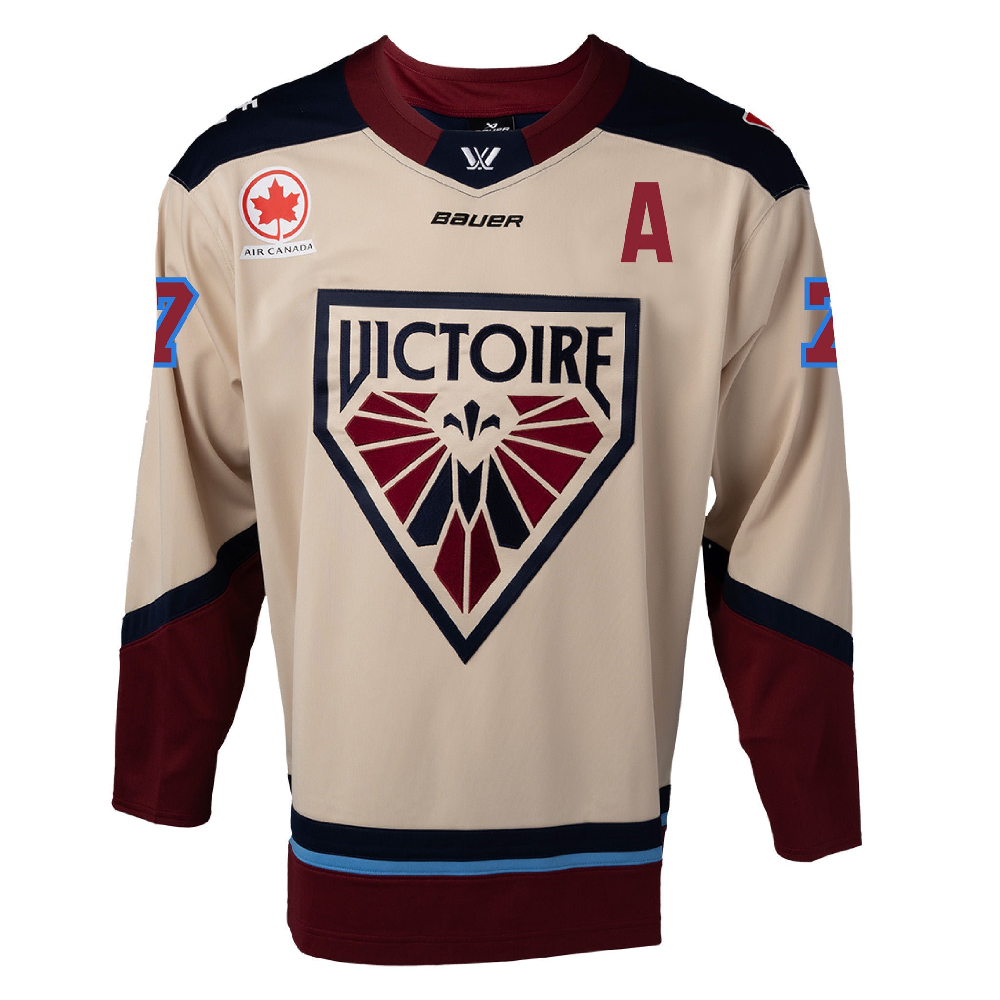 Adult Montreal Victoire Laura Stacey Bauer Replica Away Jersey - Jersey in Cream