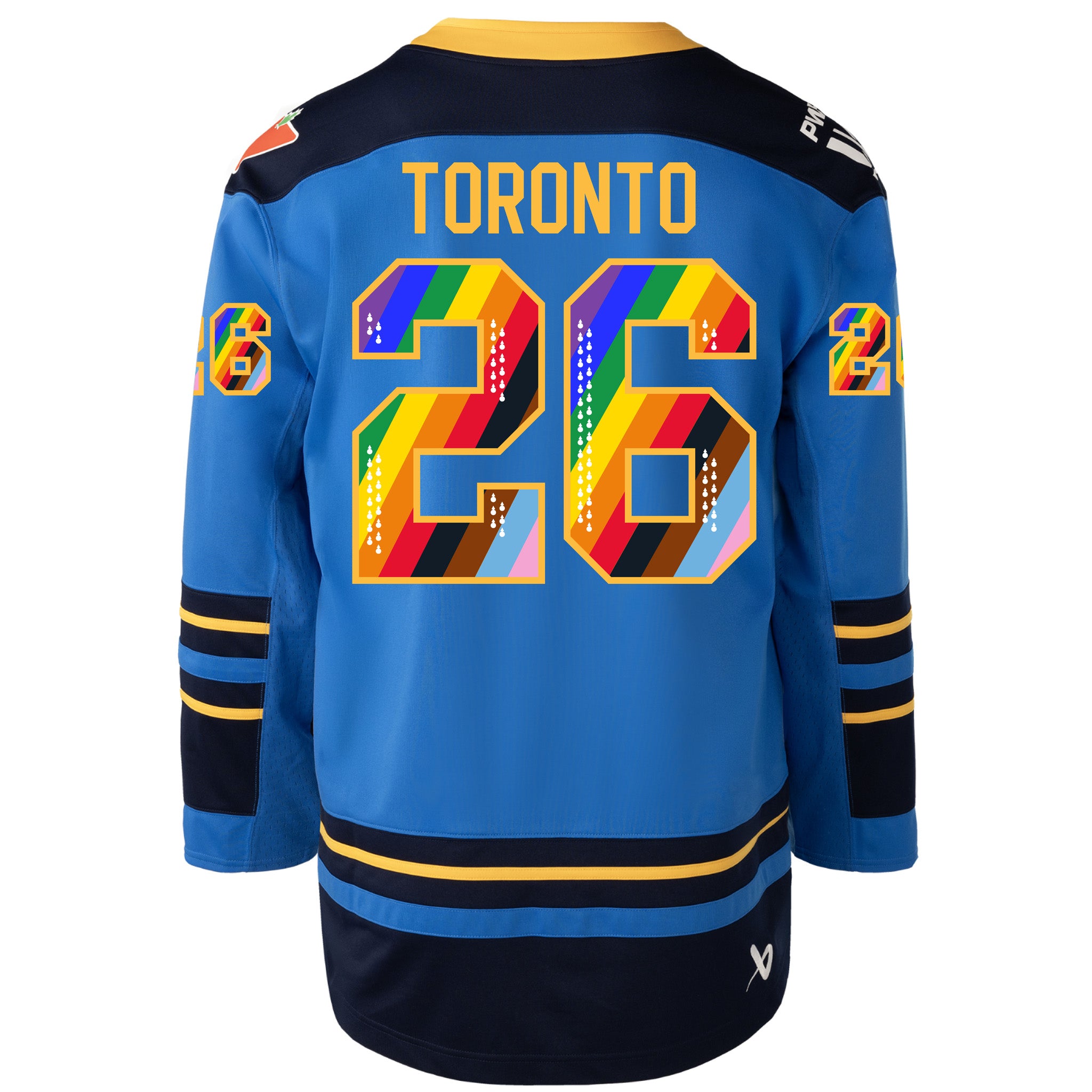 Adult Toronto Sceptres Bauer Pride Replica Home Jersey - Jersey in S