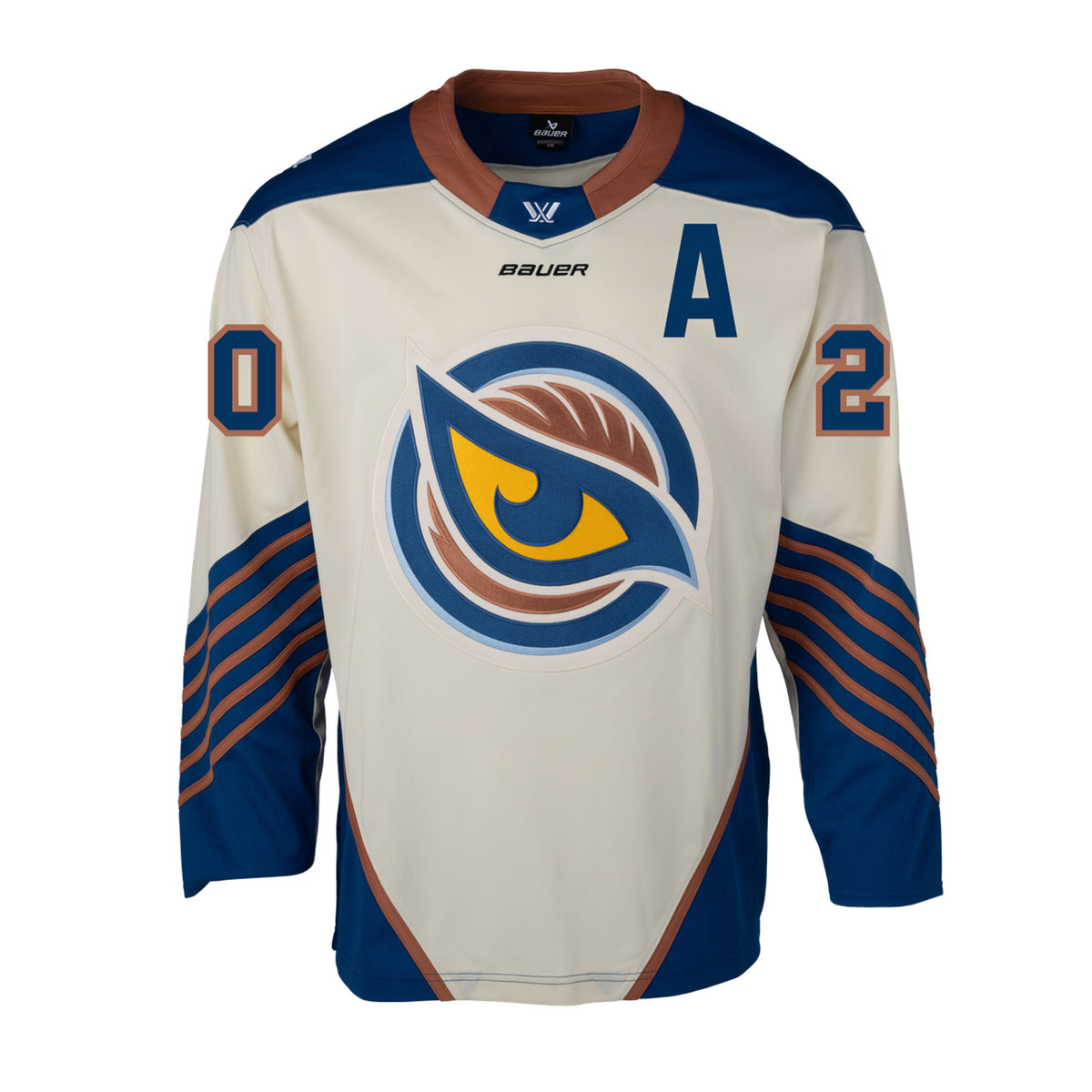 Adult Sarah Nurse #20 A Vancouver Goldeneyes Bauer Replica Away Jersey - Jersey in S
